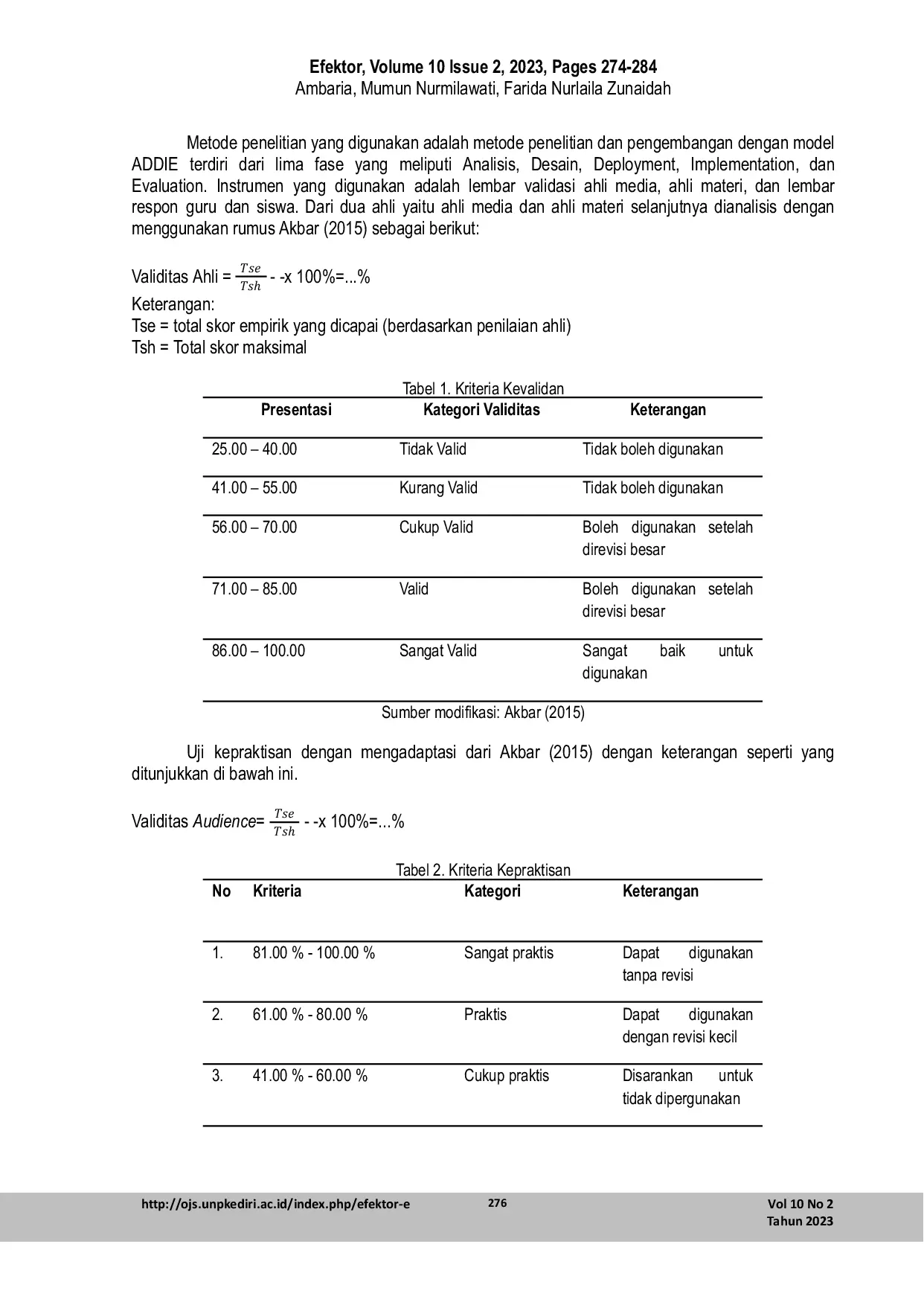 JURIS Analisis Validasi dan Kepraktisan Pengembangan Media Pembelajaran Papan Pecahan pada Siswa Kelas 2 Sekolah Dasar Kecamatan Semen Analysis of Validation and Practicality of Fraction Board Learning Med