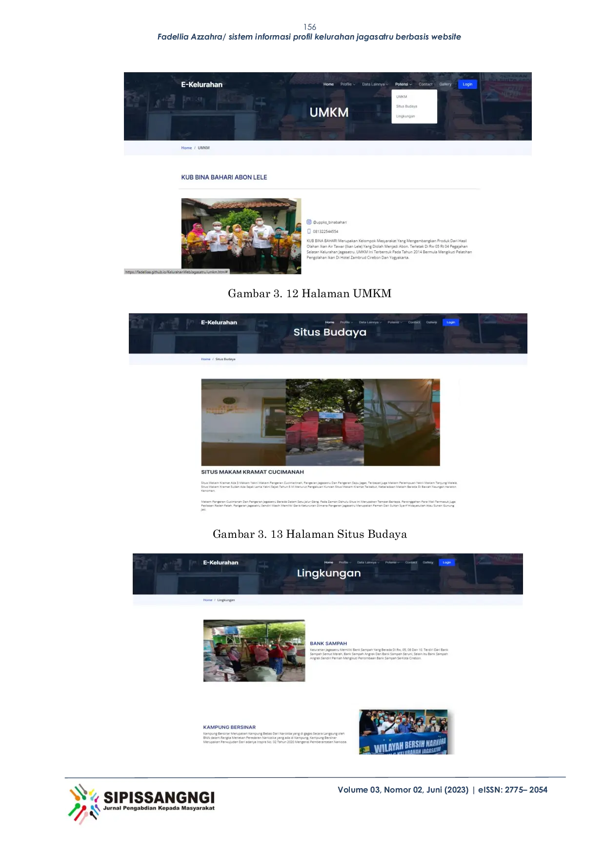 JURIS Sistem Informasi Profil Kelurahan Jagasatru Berbasis Website