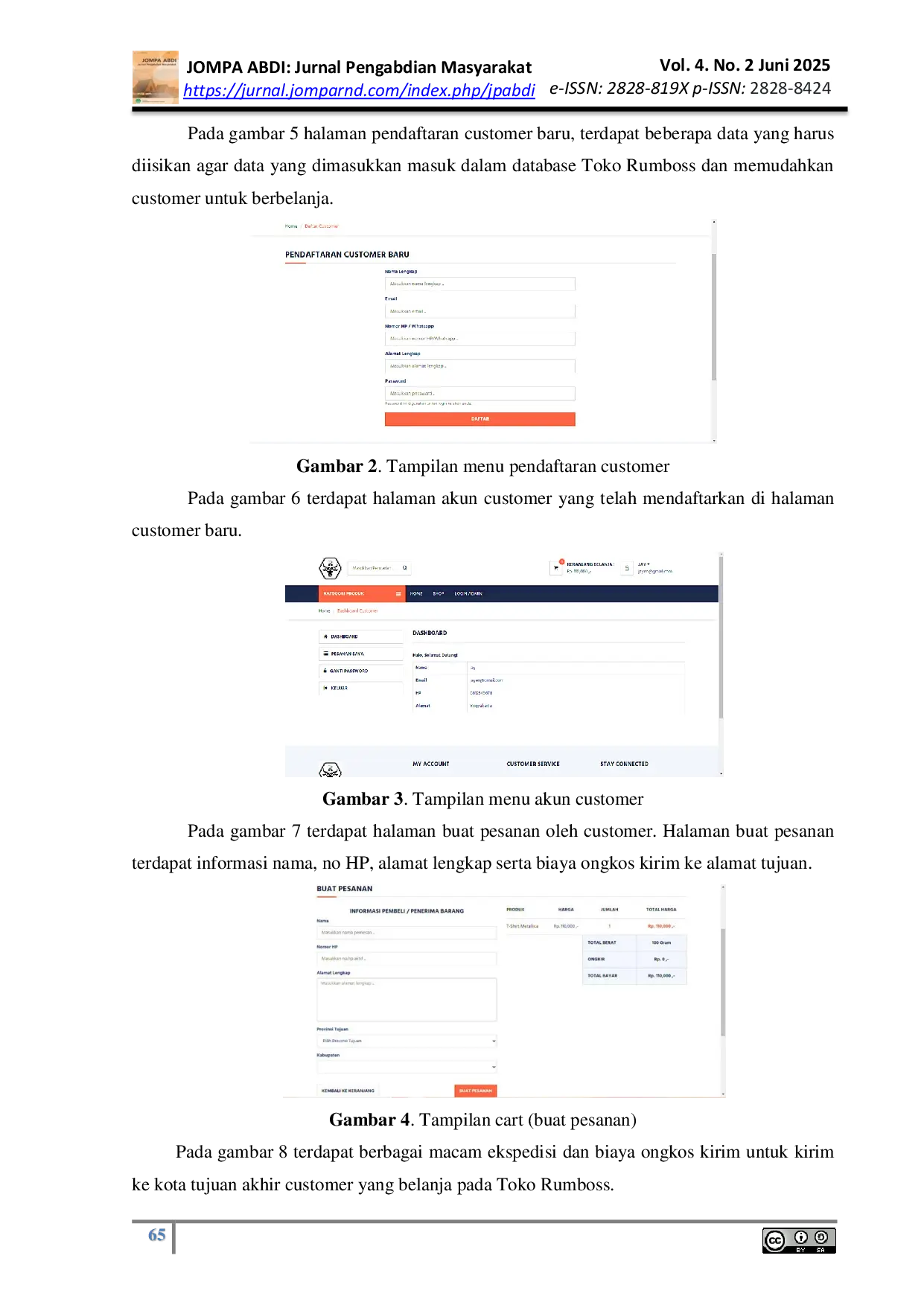 JURIS Pembuatan Company Profile Berbasis Website Untuk Toko Rumboss