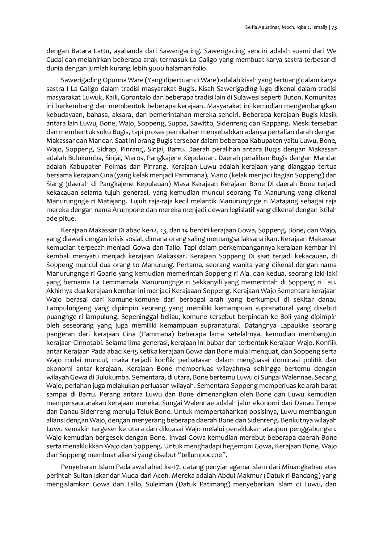 JURIS Antropologi Suku Bugis