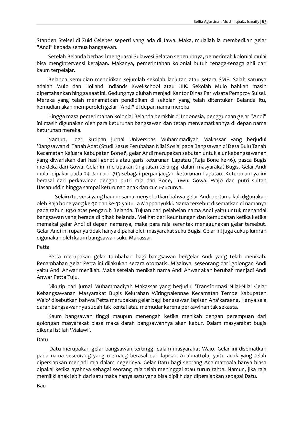 JURIS Antropologi Suku Bugis