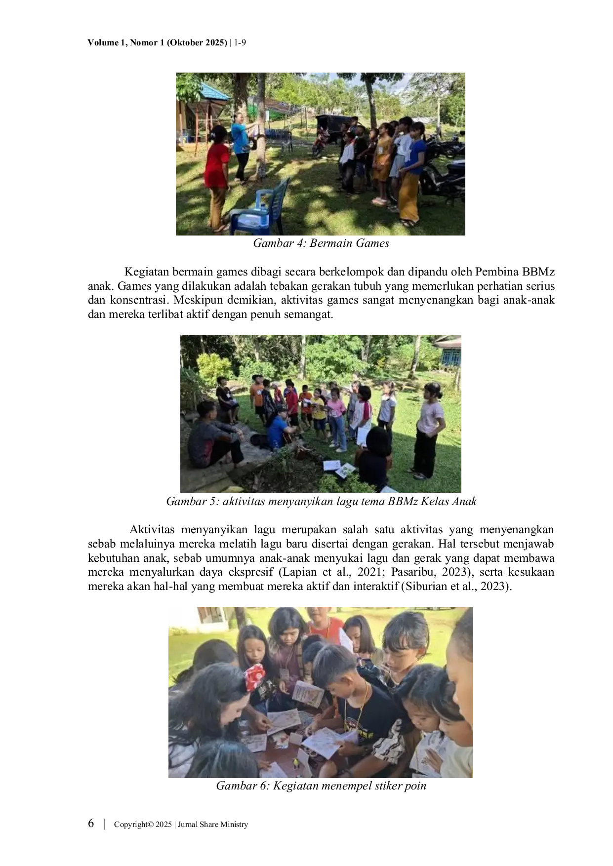 JURIS Aku Memuji Yesus Mazmur 103 2 Membimbing Anak Melalui Kegiatan Borneo Bermazmur