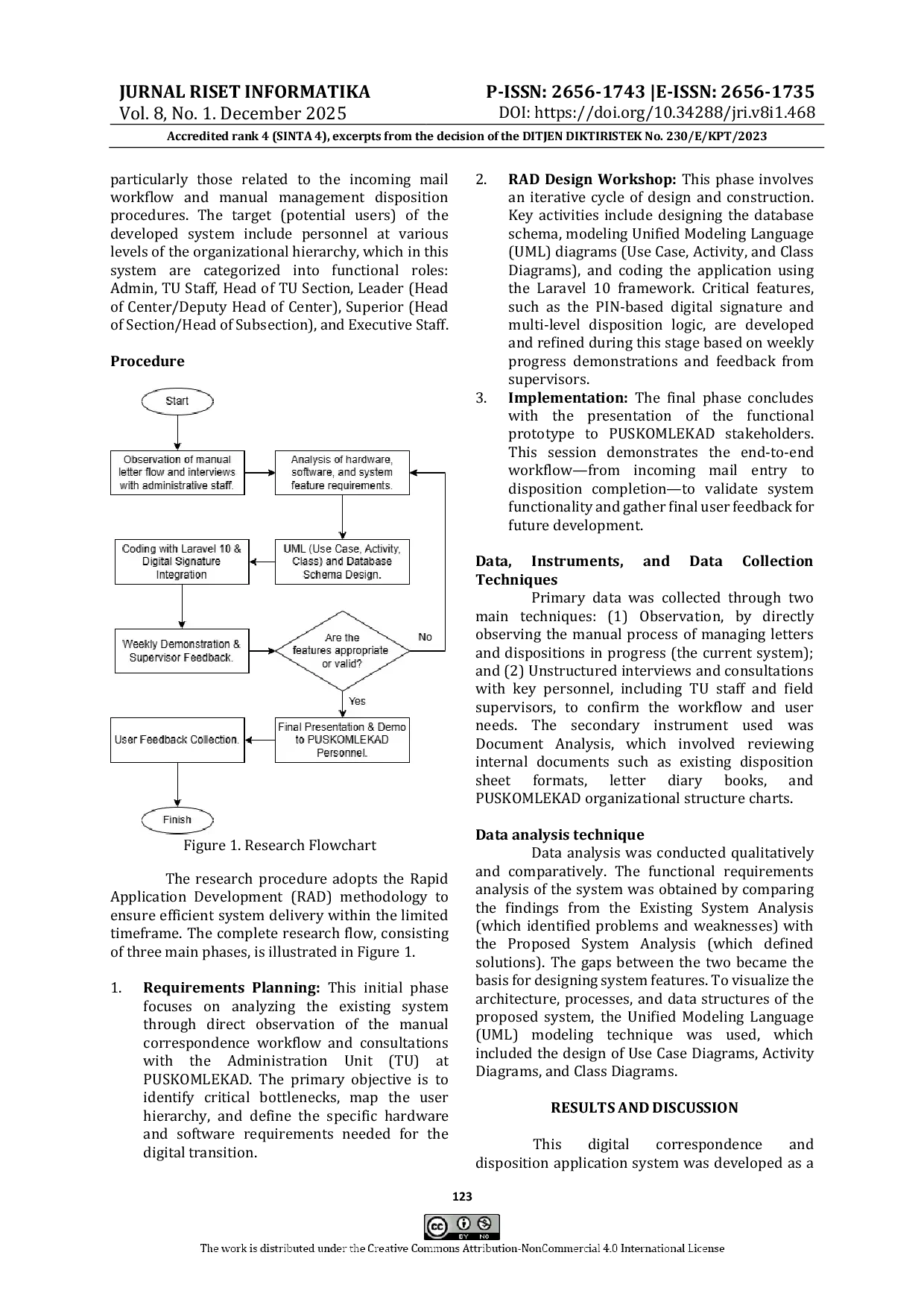 JURIS Design Of A Digital Correspondence And Disposition System With Integrated Digital Signature