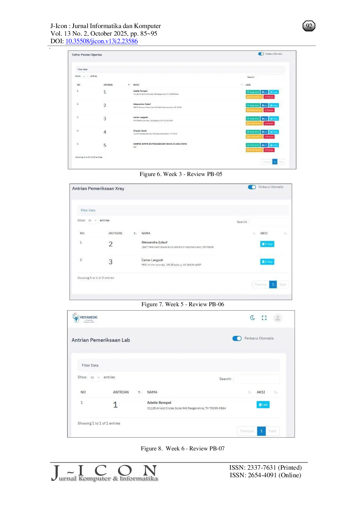 JURIS AGILE DEVELOPMENT IMPLEMENTATION ON VIDYAMEDIC HEALTHCARE INFORMATION SYSTEM BASED ON SCRUM FRAMEWORK