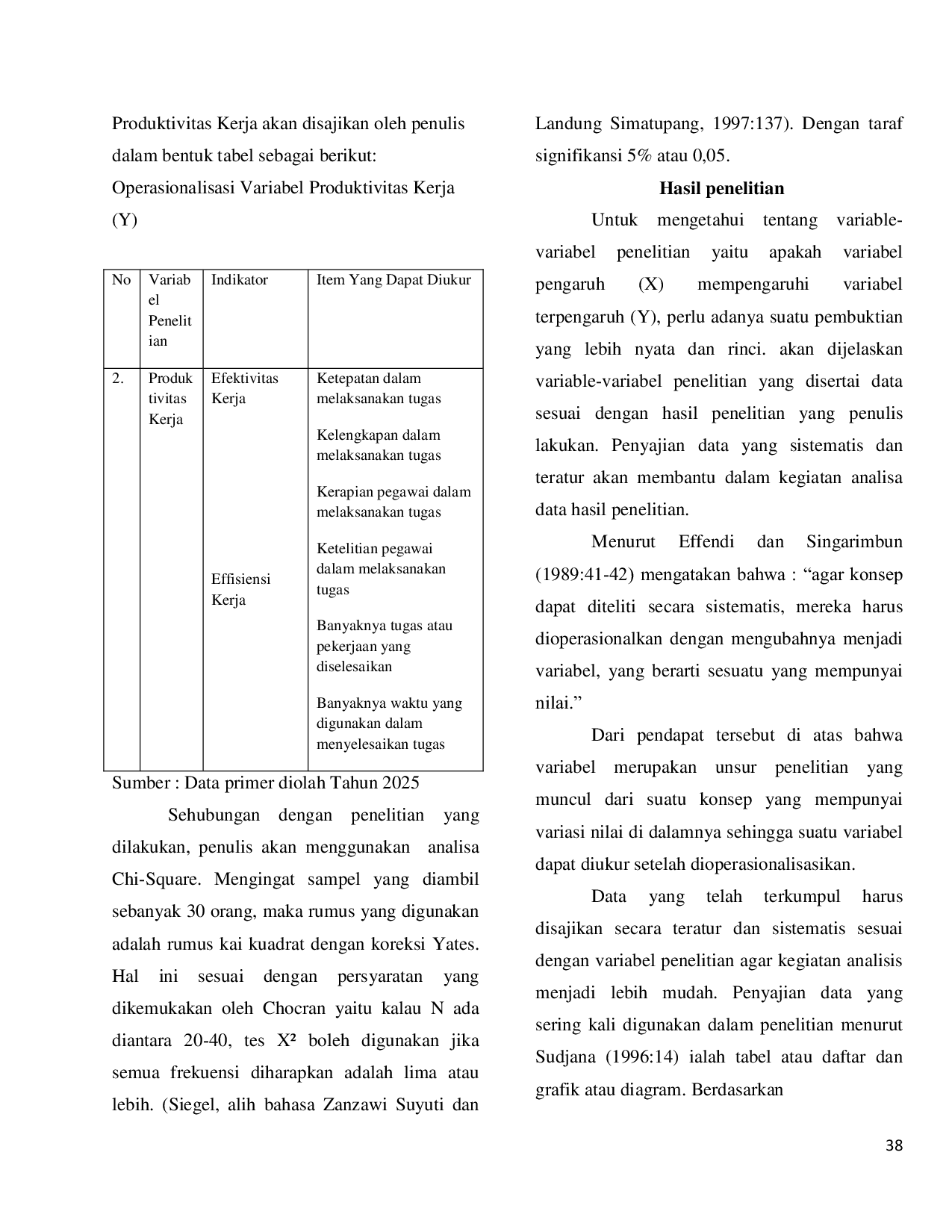 JURIS PENGARUH KONFLIK FUNGSIONAL ELIT LOKAL DESA TERHADAP PRODUKTIVITAS KERJA APARAT DESA Suatu studi di Desa Badean Kecamatan Bangsalsari Kabupaten Jember Suatu studi di Desa Badean Kecamatan Bangsals