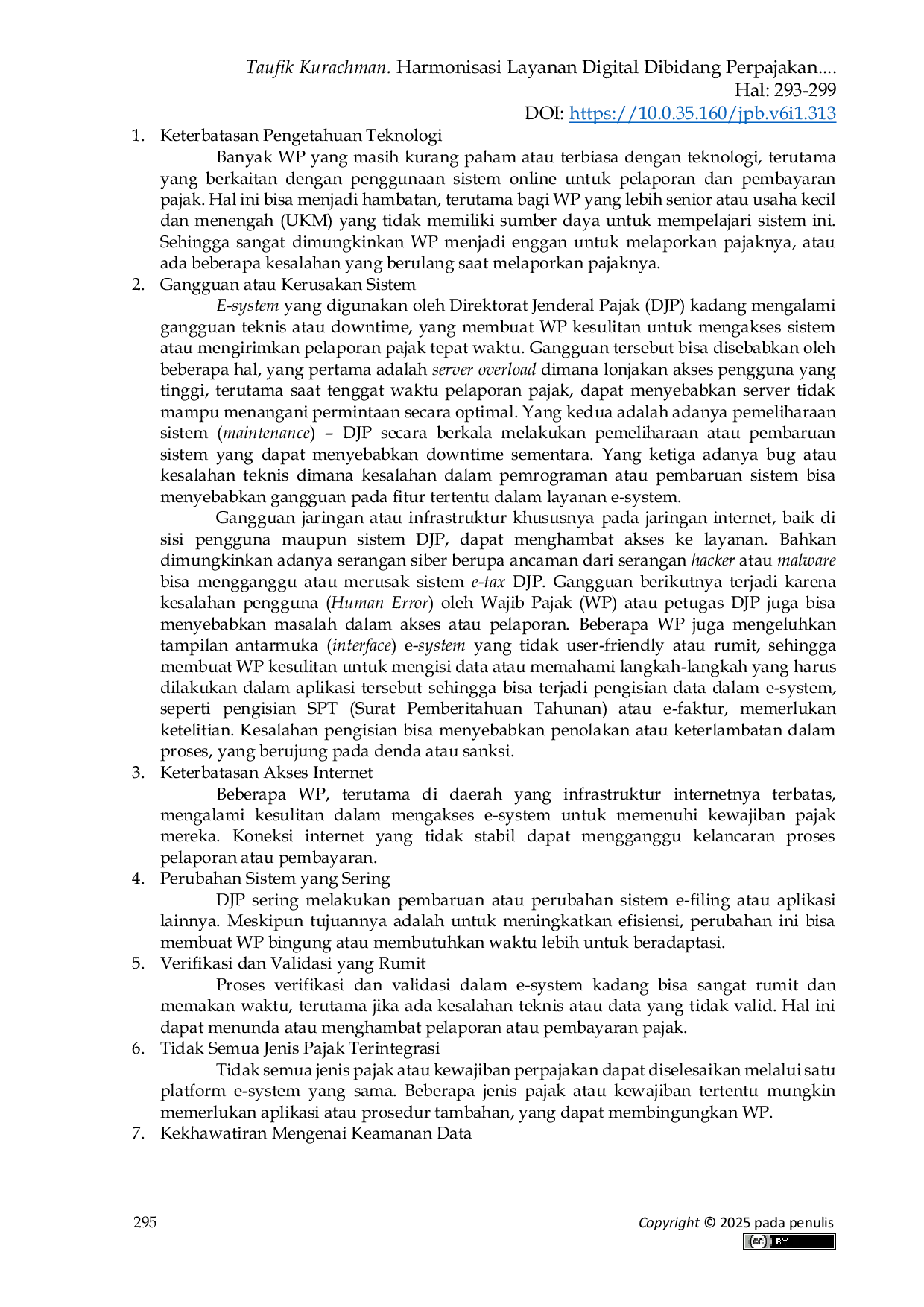 JURIS Harmonisasi Layanan Digital Dibidang Perpajakan Dalam Meningkatkan Kepatuhan Wajib Pajak