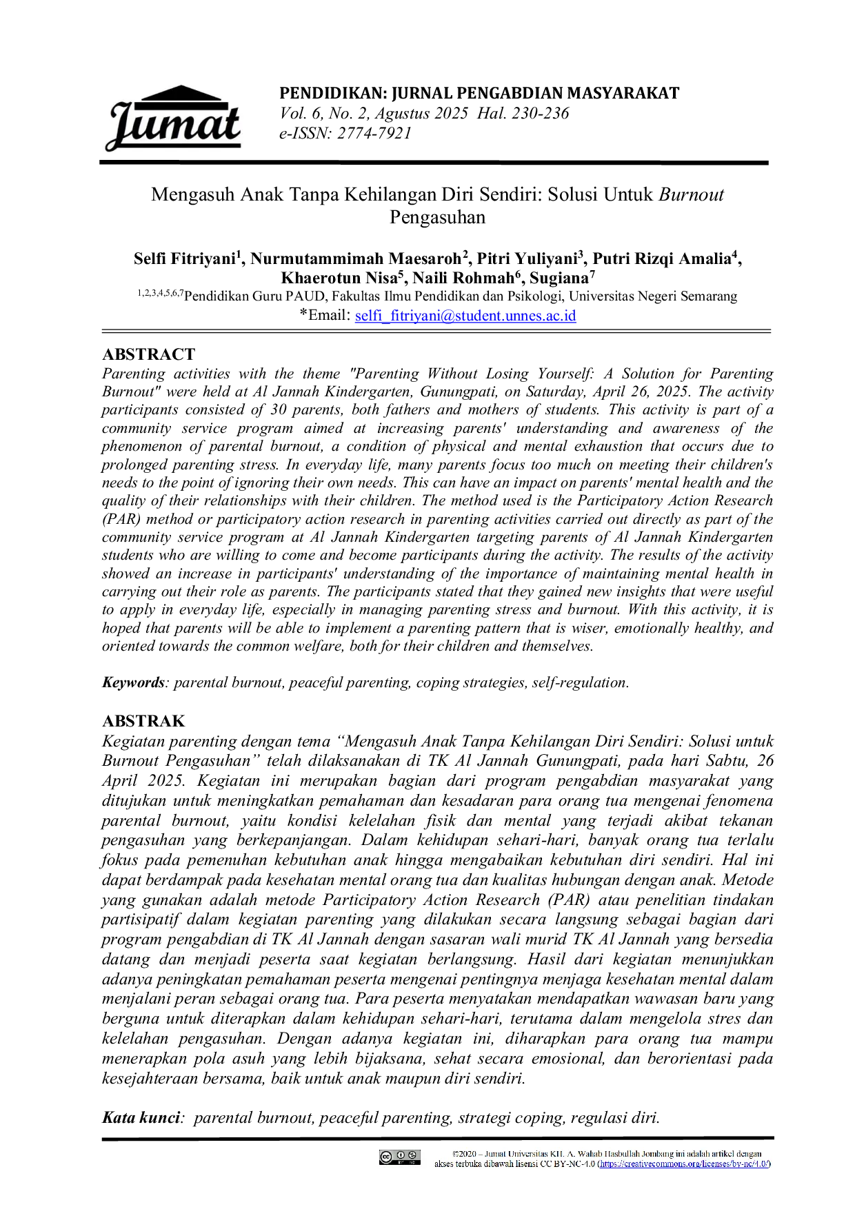 JURIS Mengasuh Anak Tanpa Kehilangan Diri Sendiri Solusi Untuk Burnout Pengasuhan