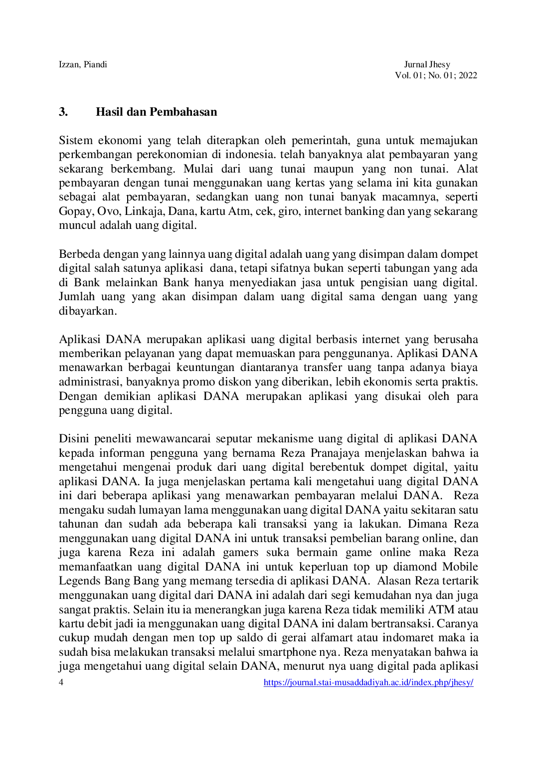 JURIS Konsep Uang Digital Di Aplikasi Dana Perspektif Hukum Ekonomi Syariah