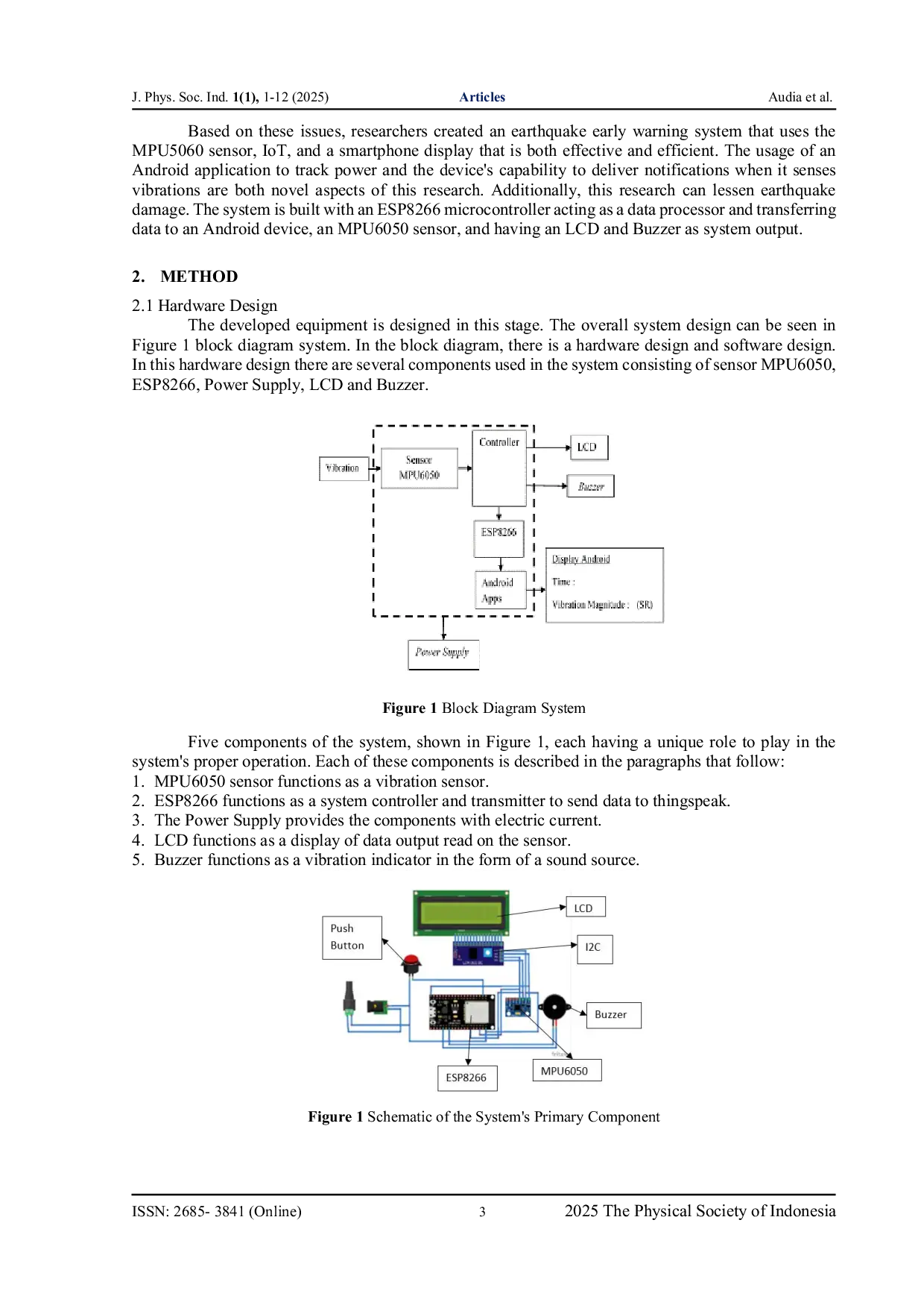 JURIS Initial Design Of Earthquake Early Warning System With Smartphone Display