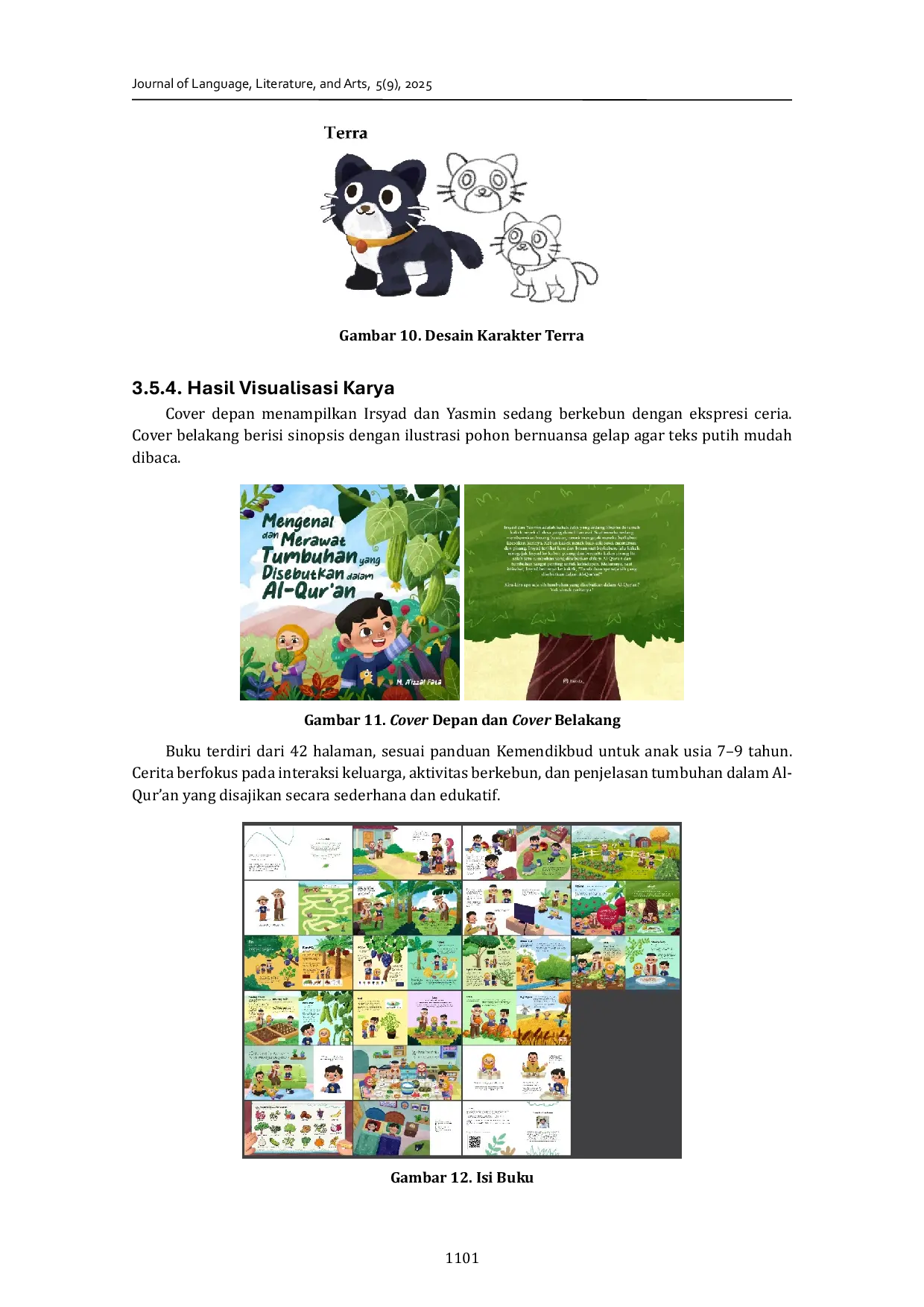 JURIS Perancangan Buku Ilustrasi Cerita Anak Mengenal Tumbuhan yang Disebutkan dalam Al Qur an sebagai Media Edukasi