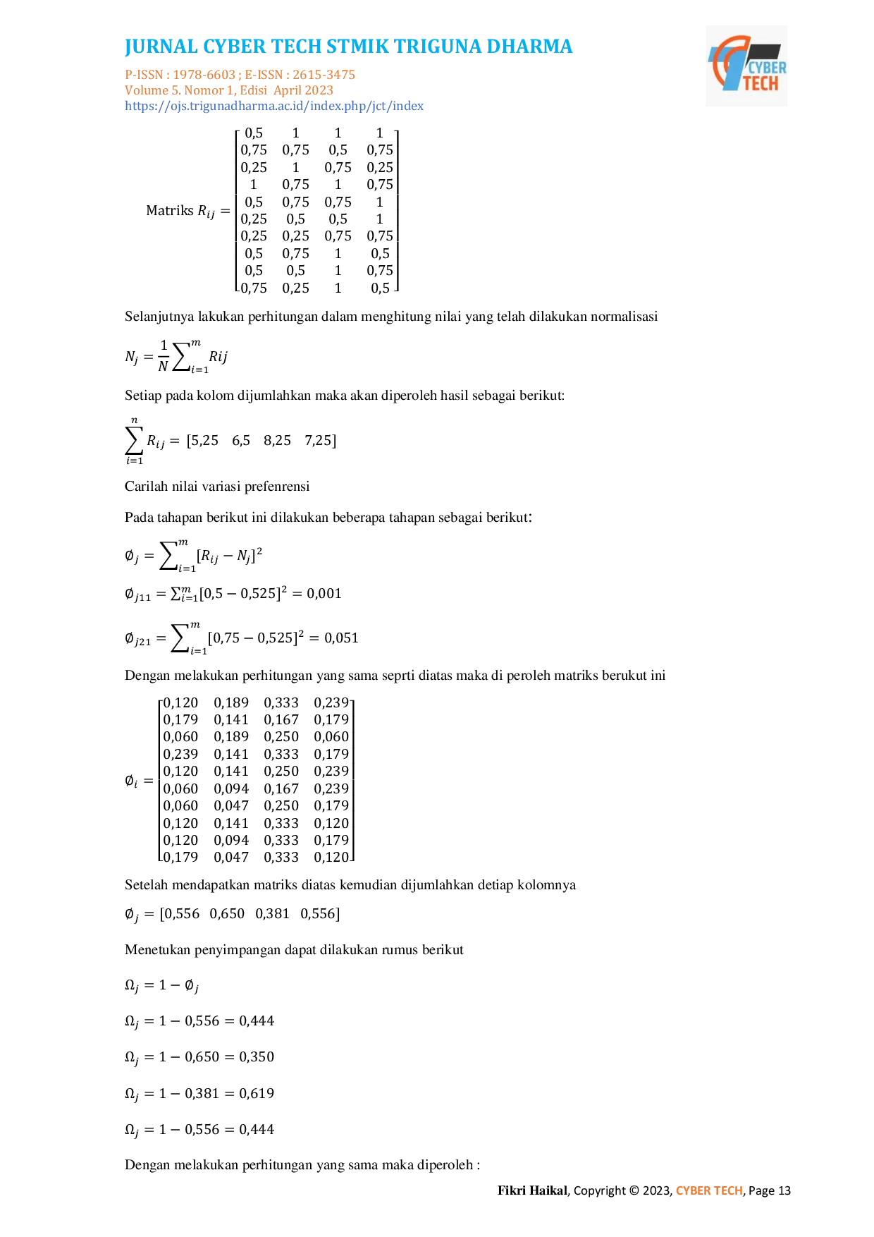 JURIS Smart Recuitment Kontraktor Baja Menggunakan Metode Preference Selection Index PSI