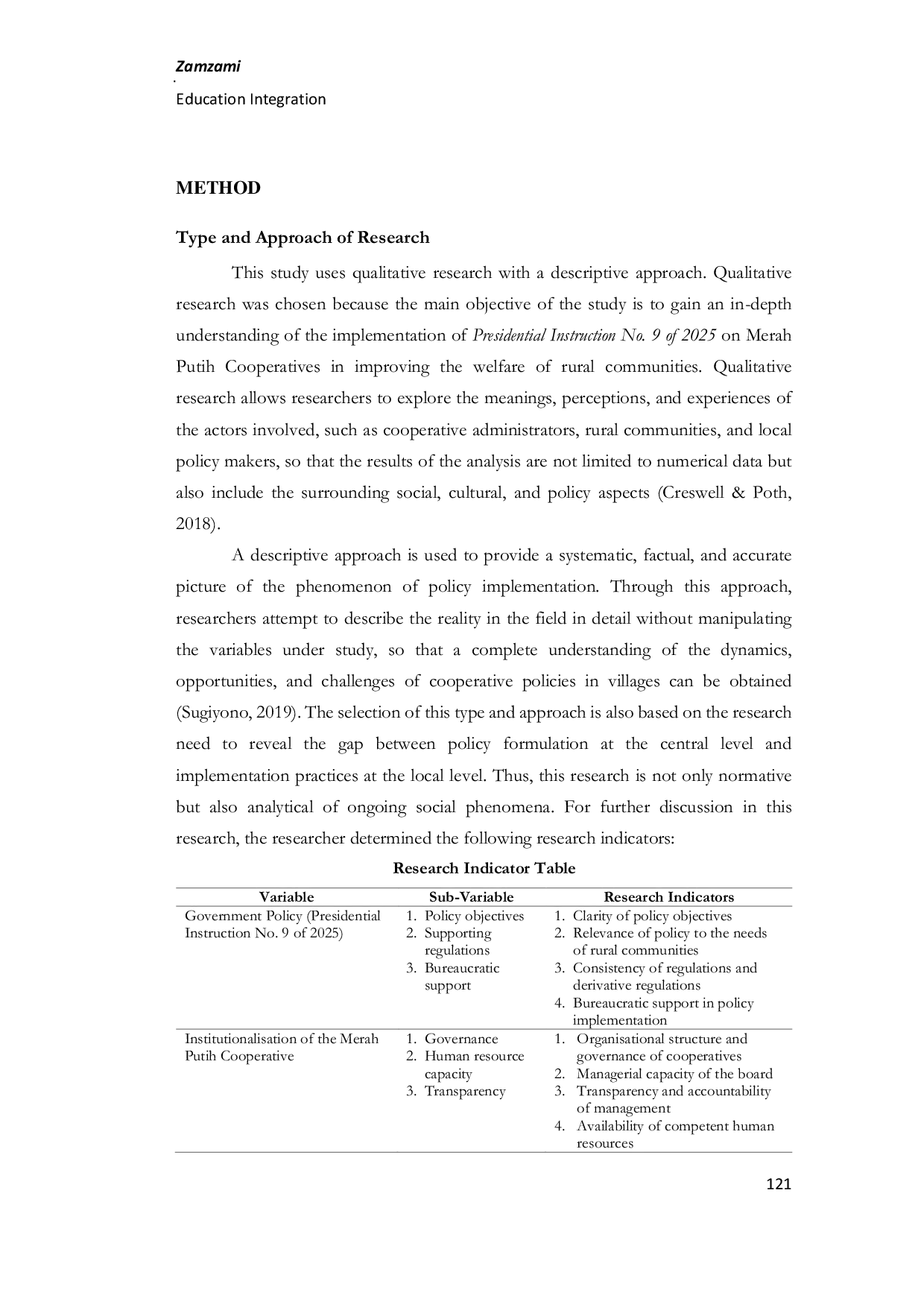 JURIS Integrasi Pendidikan Koperatif Ke Dalam Kebijakan Koperasi Merah Putih Untuk Mewujudkan Kesejahteraan Masyarakat Pedesaan