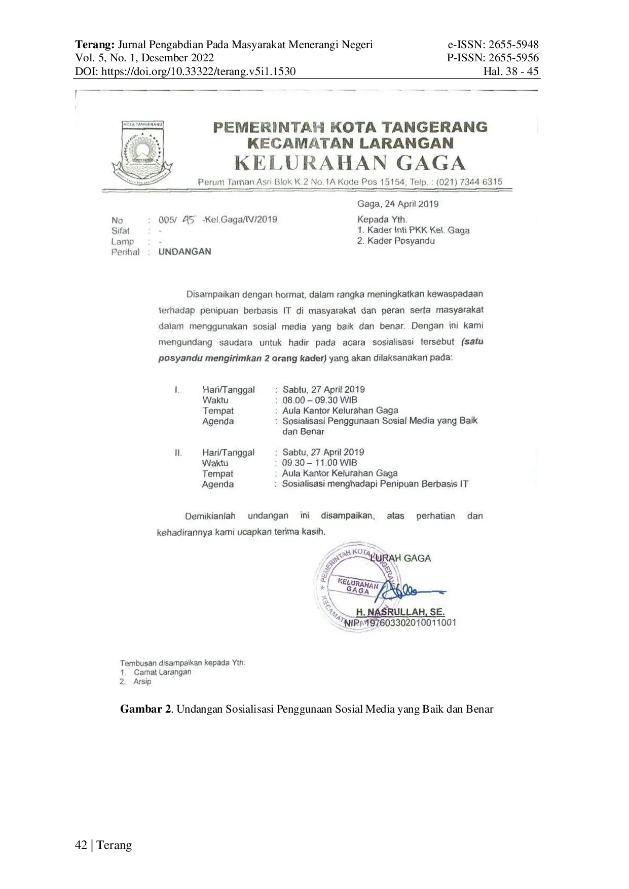 JURIS Sosialisasi Penggunaan Media Sosial yang Baik dan Benar