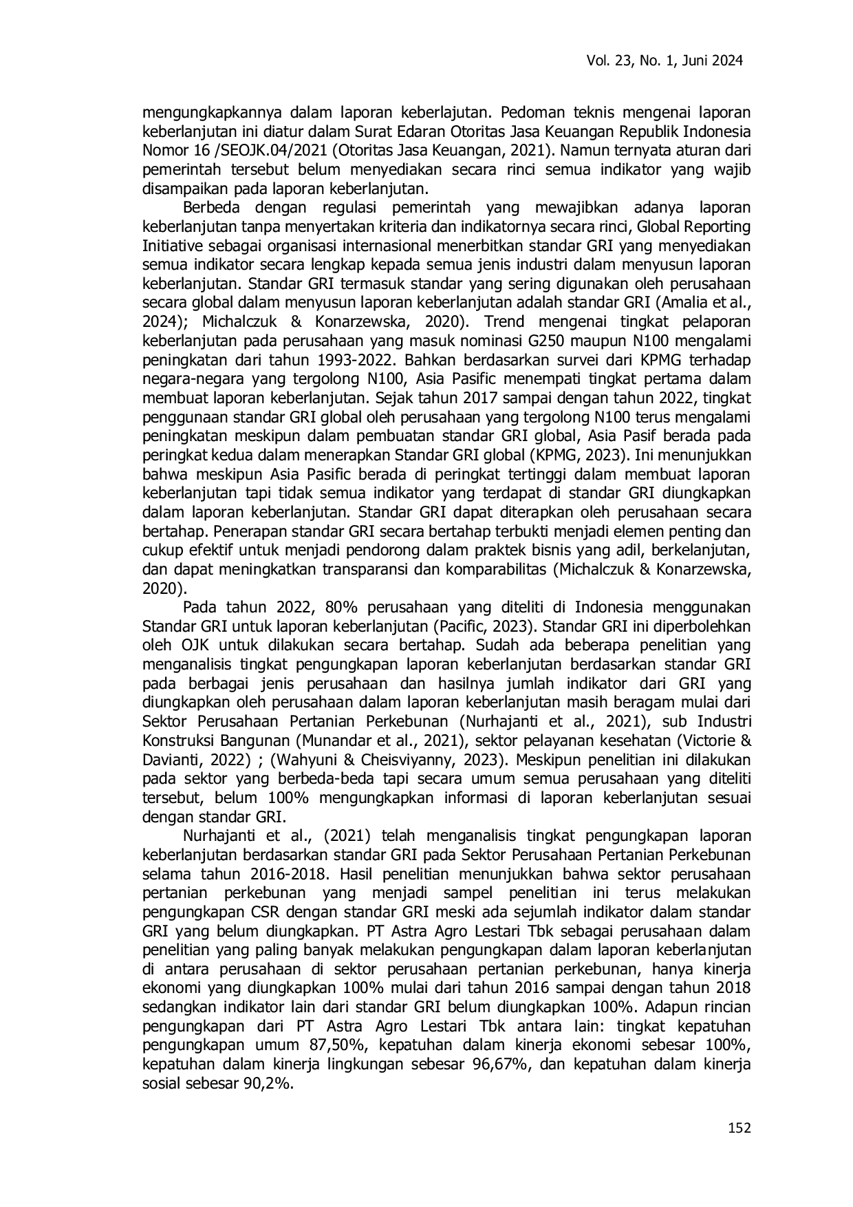 JURIS Analisis Pengungkapan CSR pada PT Industri Jamu dan Farmasi Sido Muncul Tbk