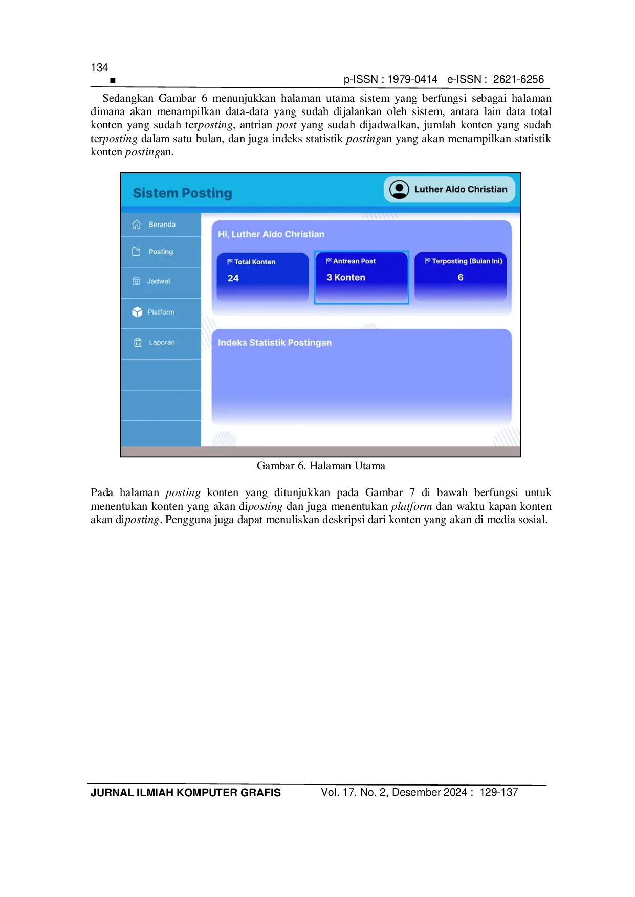 JURIS Designing User Interface UI of Social Media Scheduler System with Rapid Application Development RAD Method