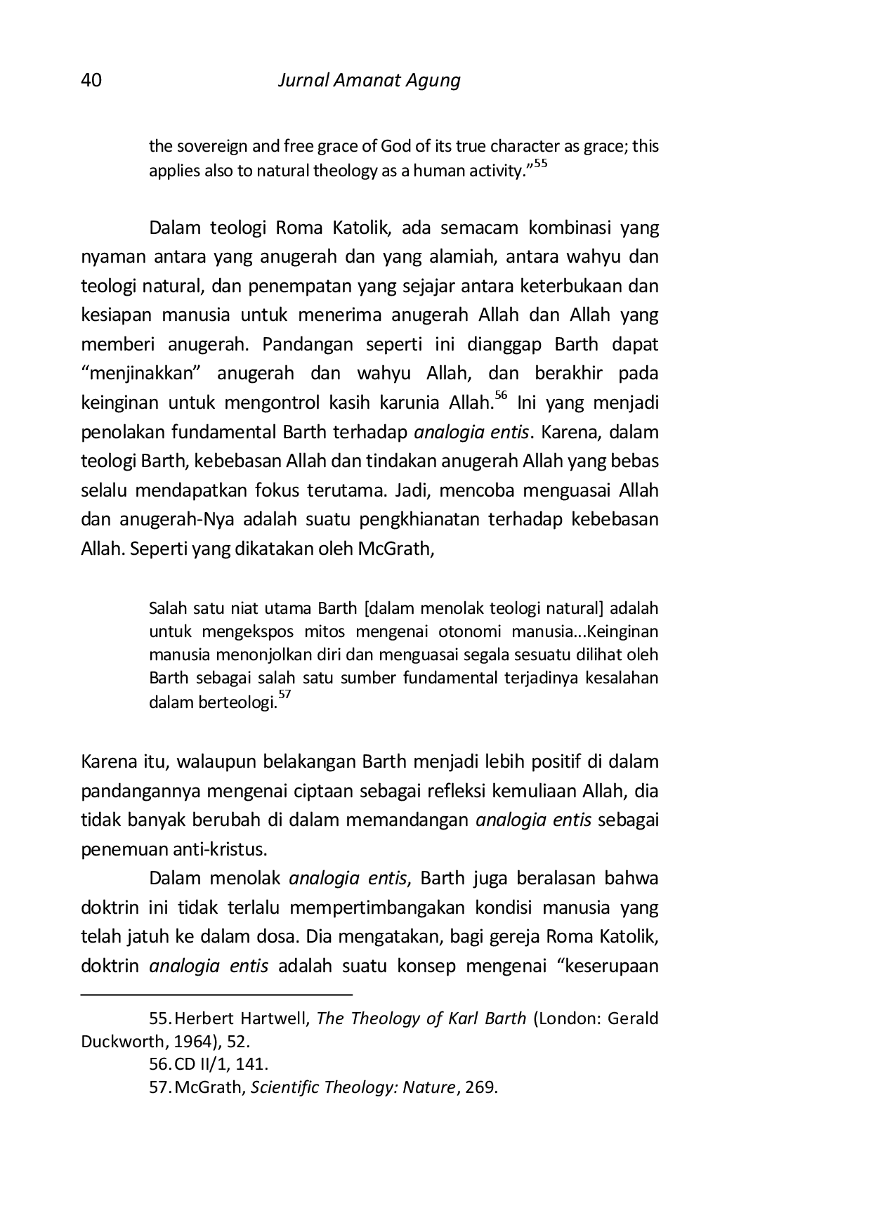 juris Barth Przywara Dan Konsep Analogia Entis