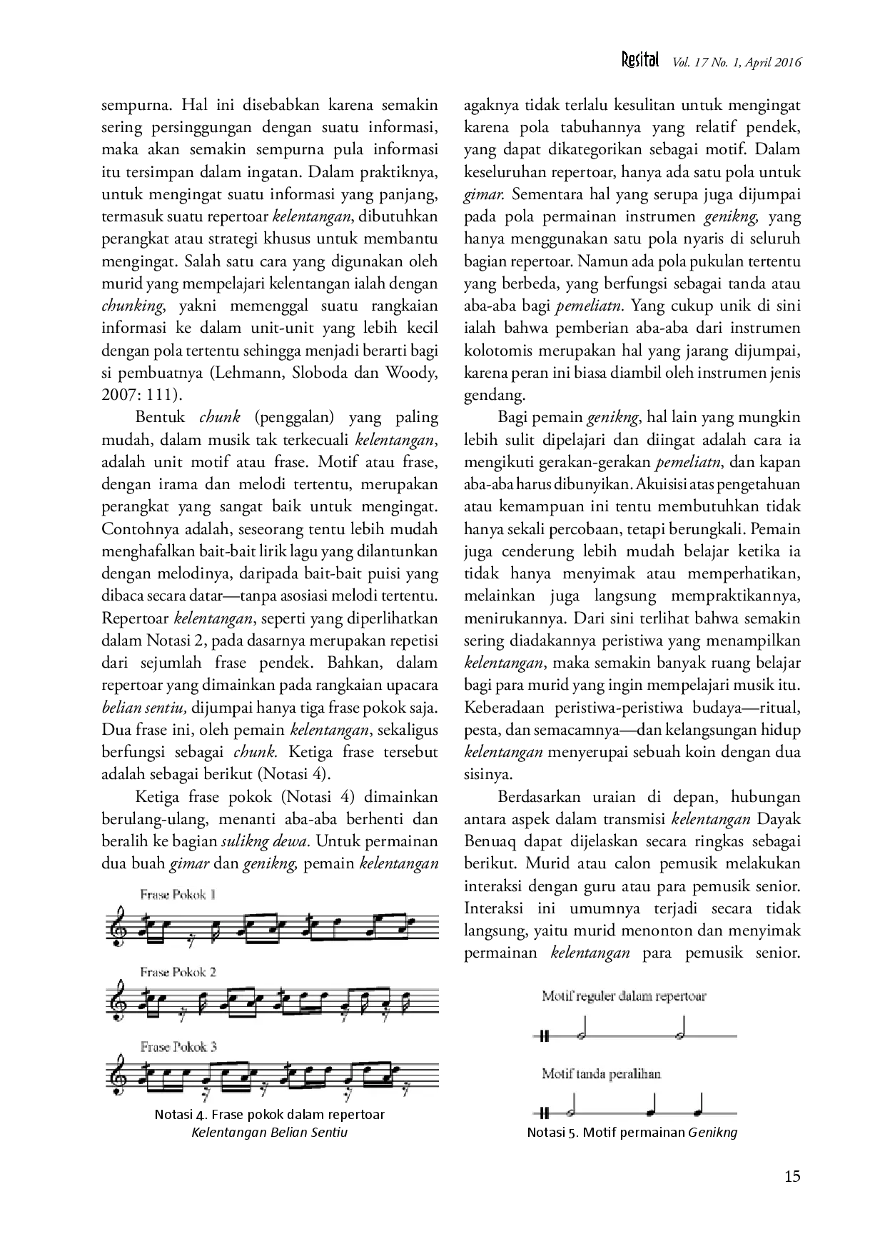 juris Transmisi Kelentangan dalam Masyarakat Dayak Benuaq