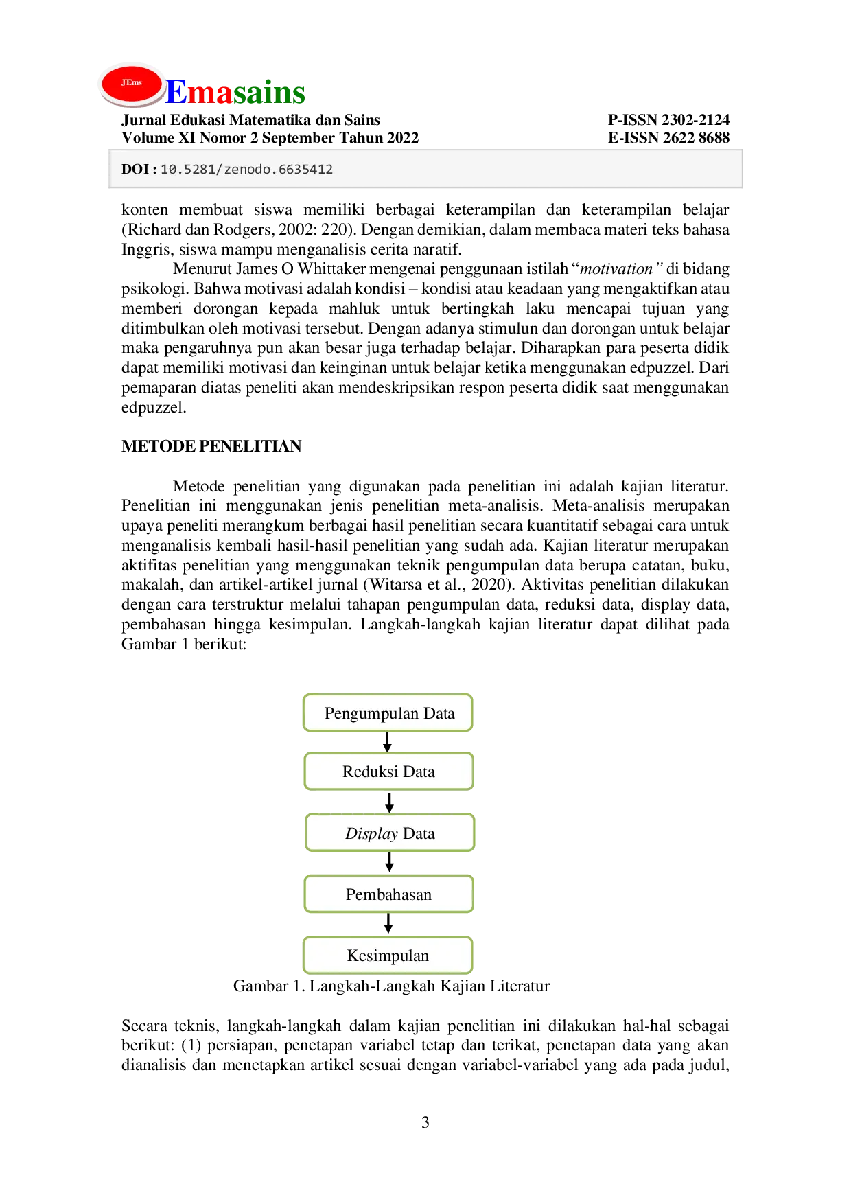 JURIS Pembelajaran Menyenangkan dengan Edpuzzle untuk Meningkatkan Hasil Belajar Siswa