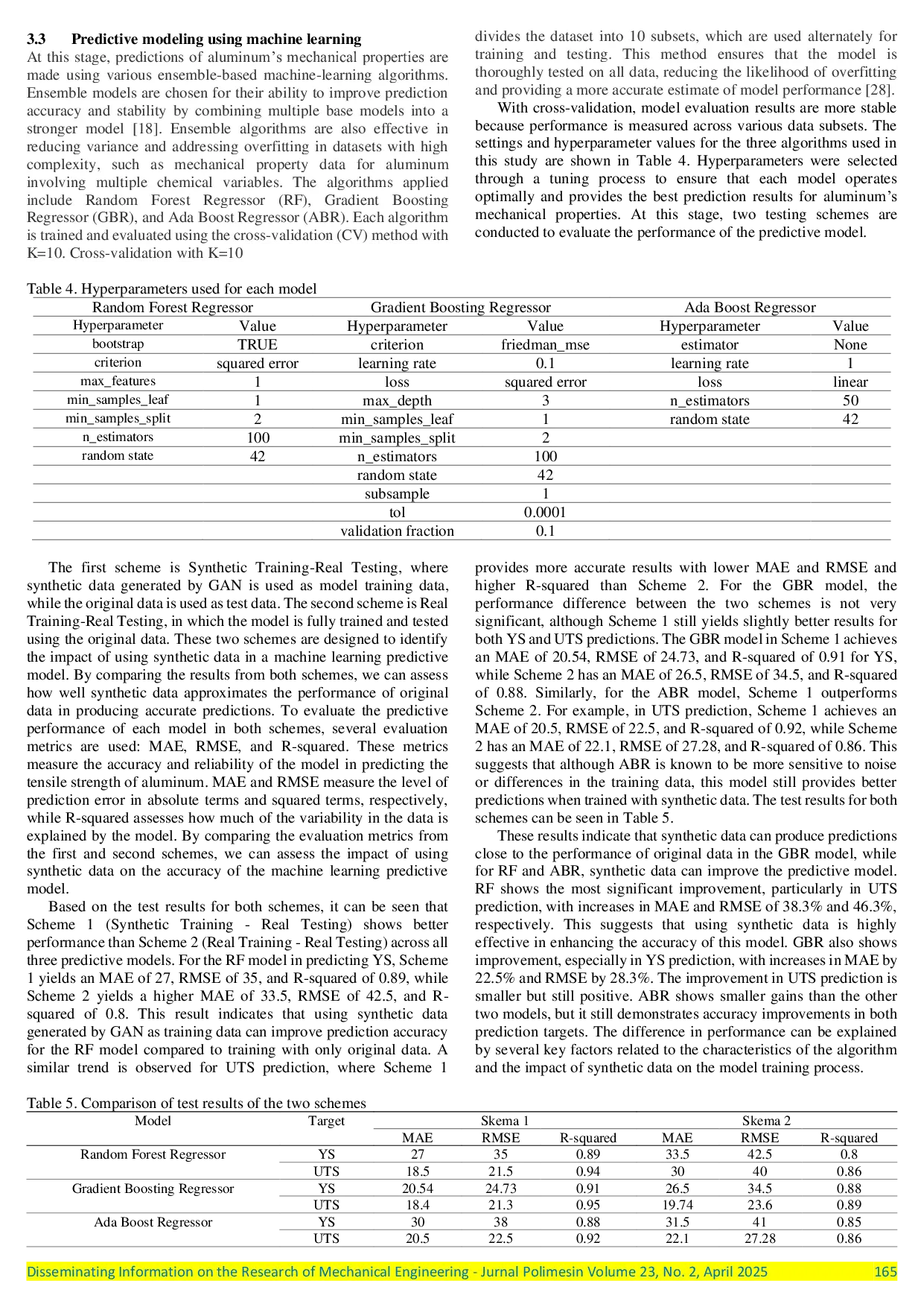 JURIS Prediction of aluminum alloy mechanical properties using synthetic data generated by generative adversarial networks
