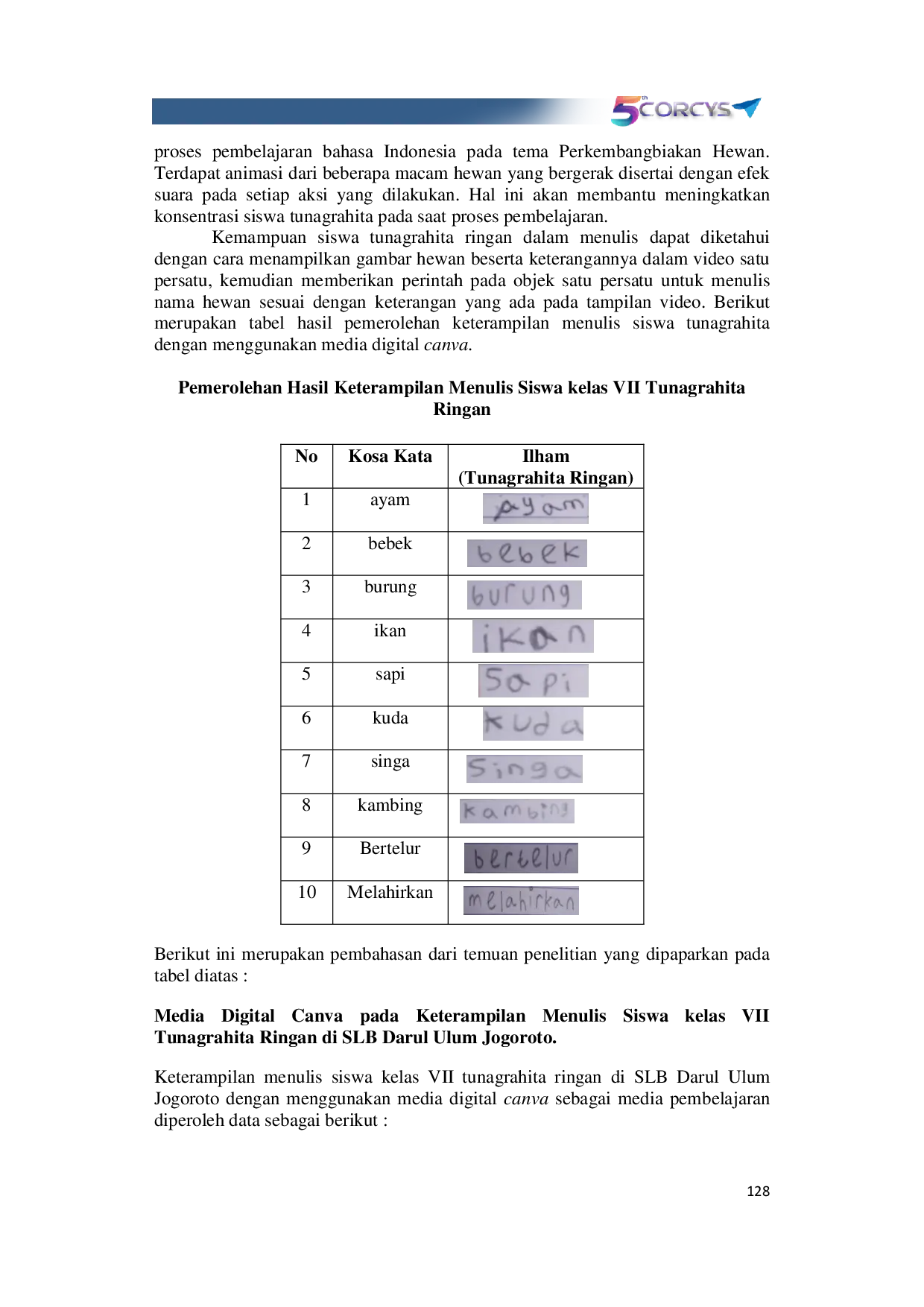 JURIS Media Digital Canva Pada Keterampilan Menulis Siswa Kelas VII Tunagrahita Ringan SLB Darul Ulum Jogoroto