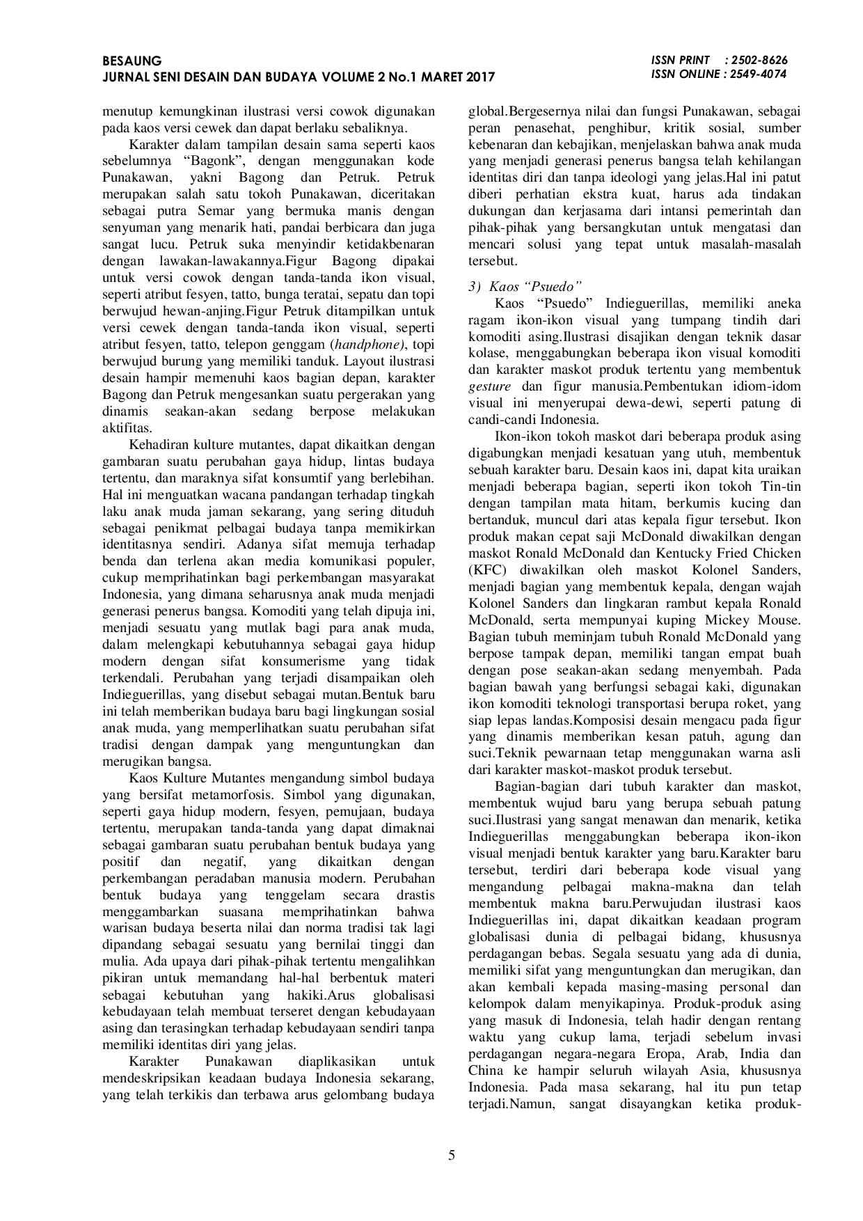 JURIS T Shirt Indieguerillas Sebagai Media Komunikasi Visual