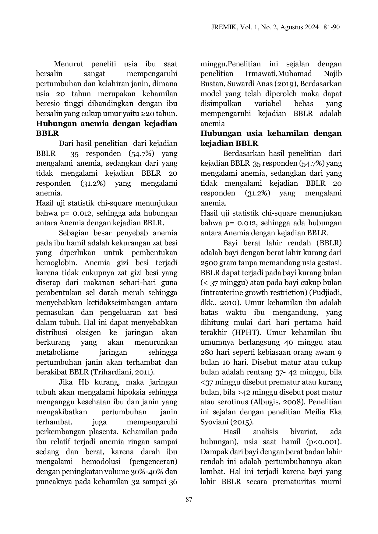 JURIS Pengaruh Senam Ergonomik Terhadap Tekanan Darah Pada Lansia Yang Mengalami Hipertensi