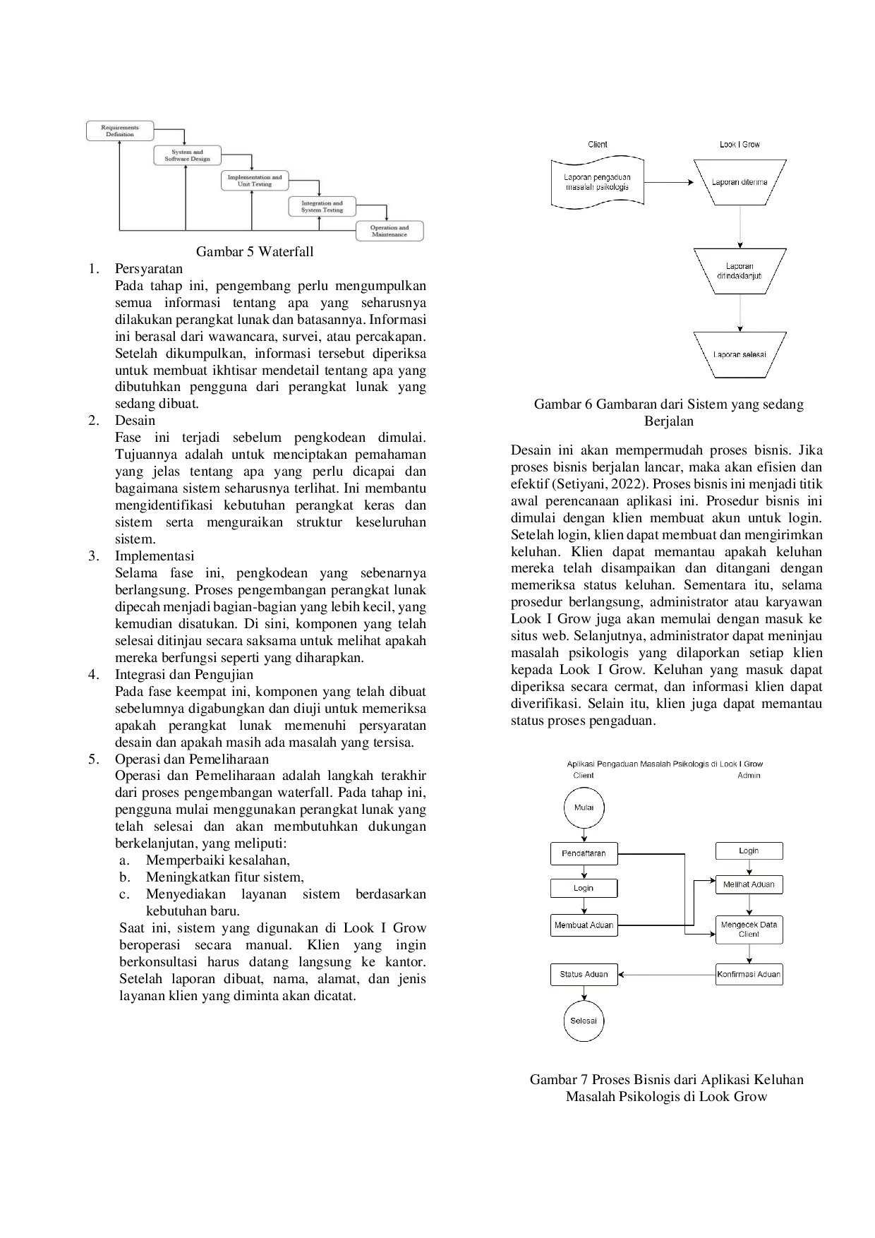 JURIS Rancang Bangun Aplikasi Keluhan Masalah Psikologis di Look I Grow Berbasis Web
