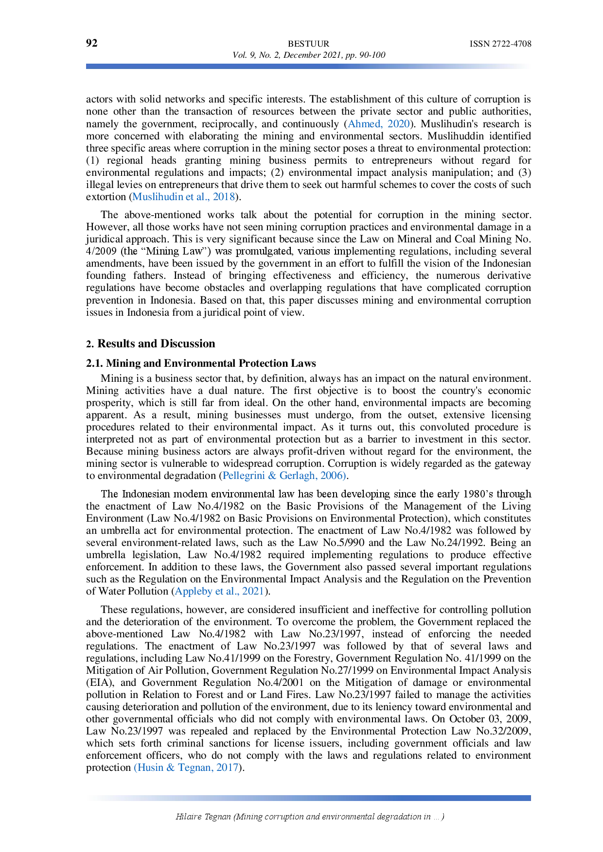 juris Mining Corruption and Environmental Degradation in Indonesia Critical Legal Issues