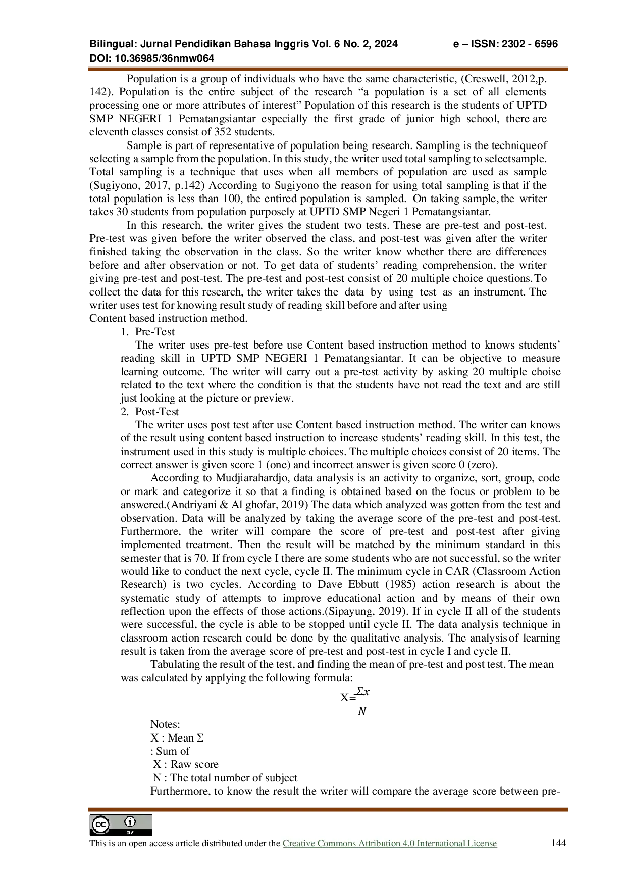 JURIS Improving Students Reading Ability By Using Preview Ask Question Read And Summarize Strategy