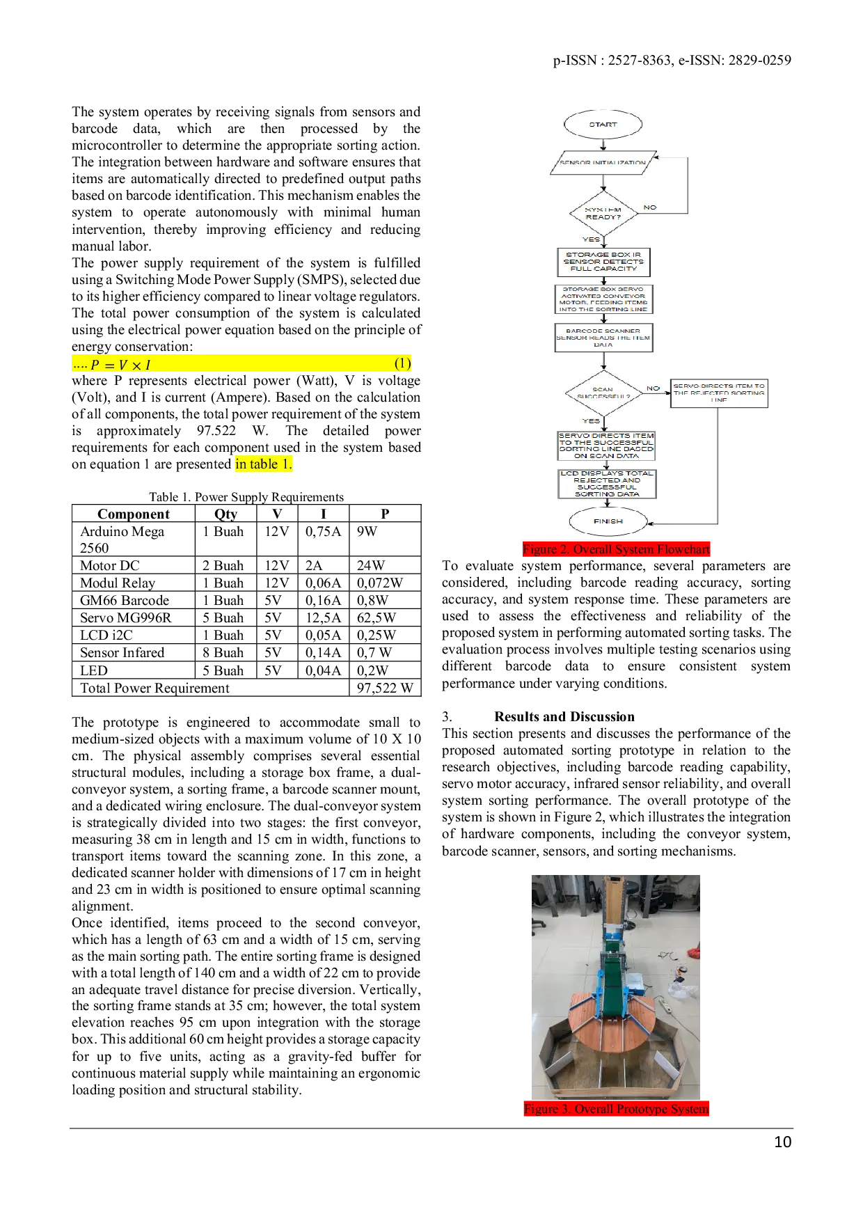 JURIS Prototype of an Automated Item Sorting System Using a Barcode Scanner and Servo Based Directional Control with Microcontroller