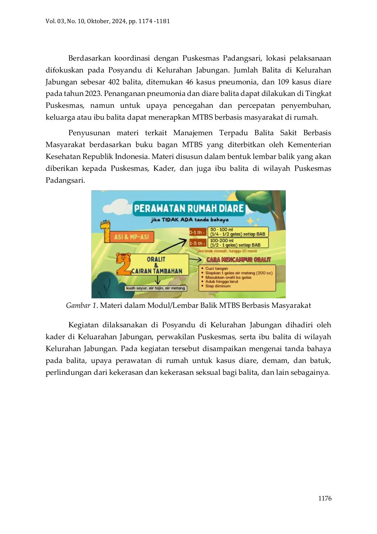 JURIS Peningkatan Pemahaman Manajemen Terpadu Balita Sakit Berbasis Masyarakat