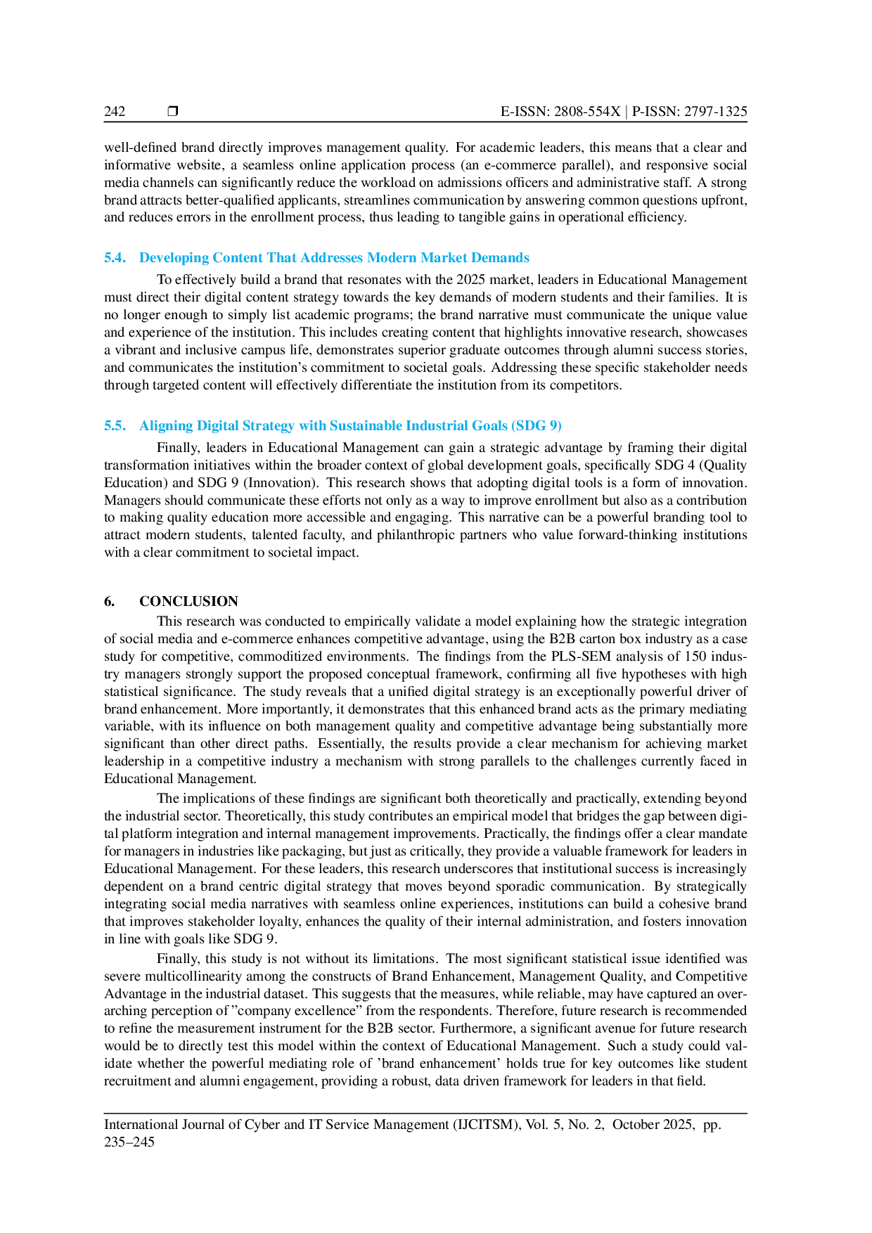 JURIS Enhancing Educational Management Through Social Media And E Commerce Driven Branding