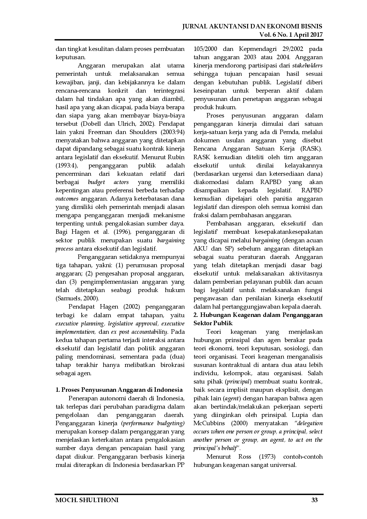 juris Perilaku Oportunistik Legislatif Dalam Penganggaran Daerah