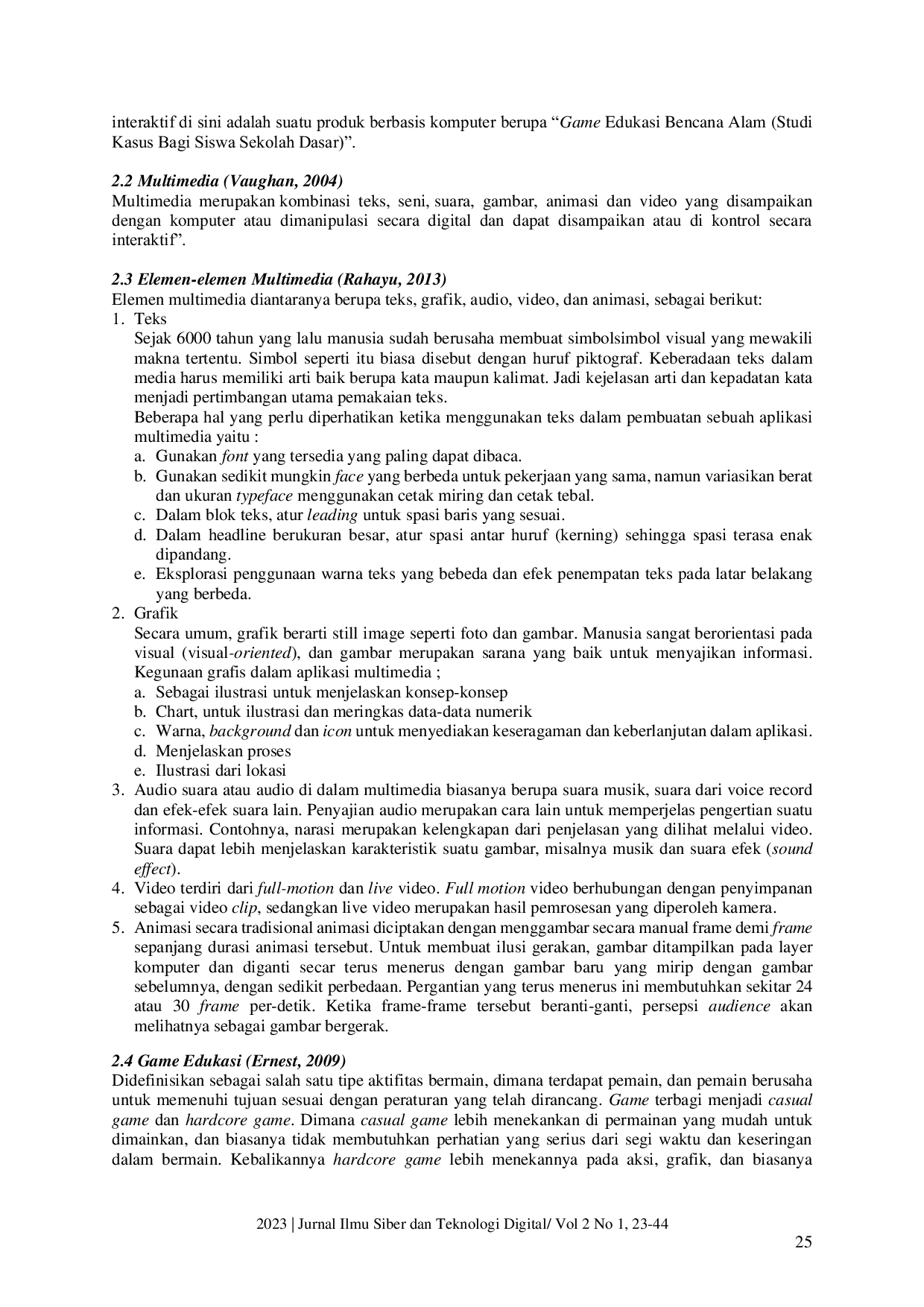 JURIS Rancang Bangun Game Edukasi Bencana Alam Menggunakan Metode MDLC