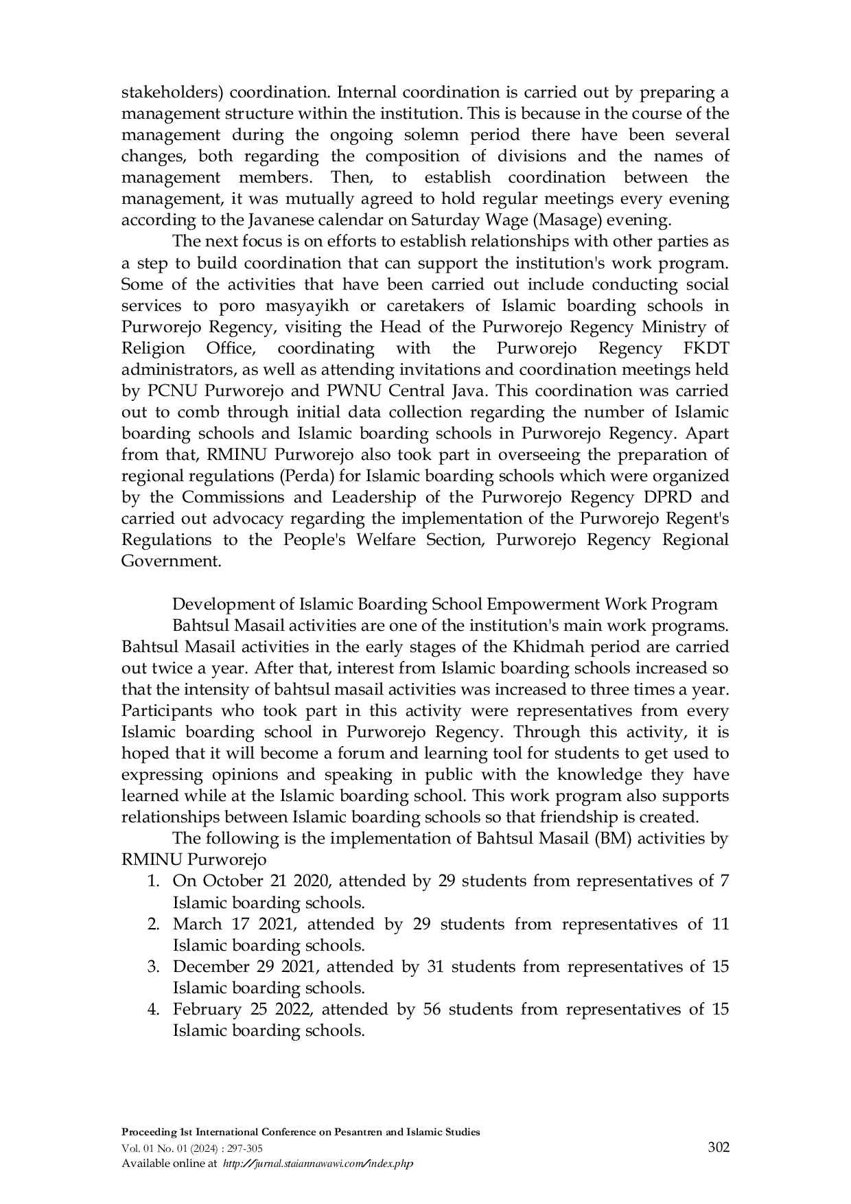 JURIS The Milestones Of Rminu Purworejo Empowerment Prrogram On Pesantren And Madrasah Diniyah Nahdlatul Ulama Madin NU