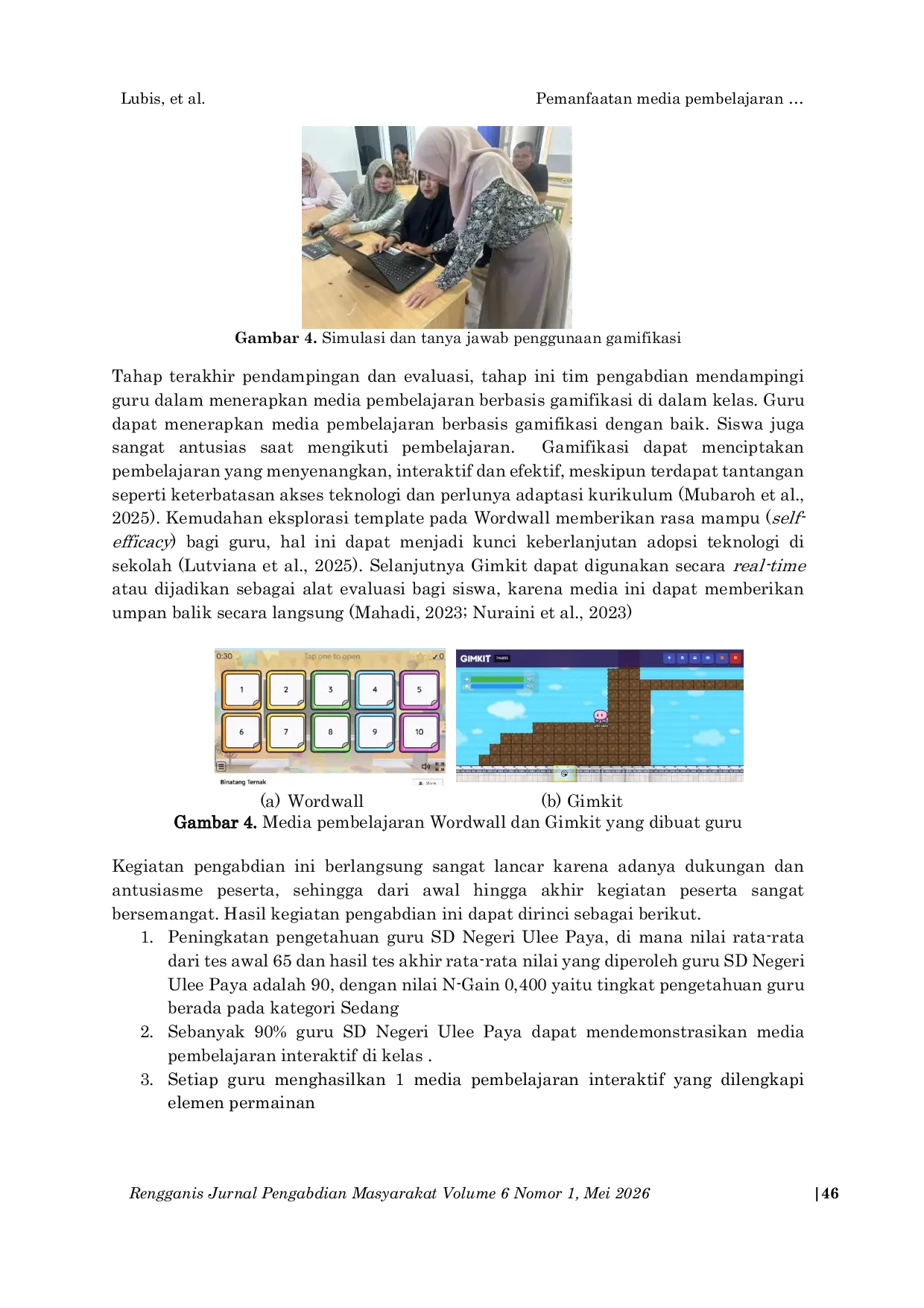 JURIS Pemanfaatan Media Pembelajaran Gamifikasi Dengan Pendekatan Deep Learning Bagi Guru SD