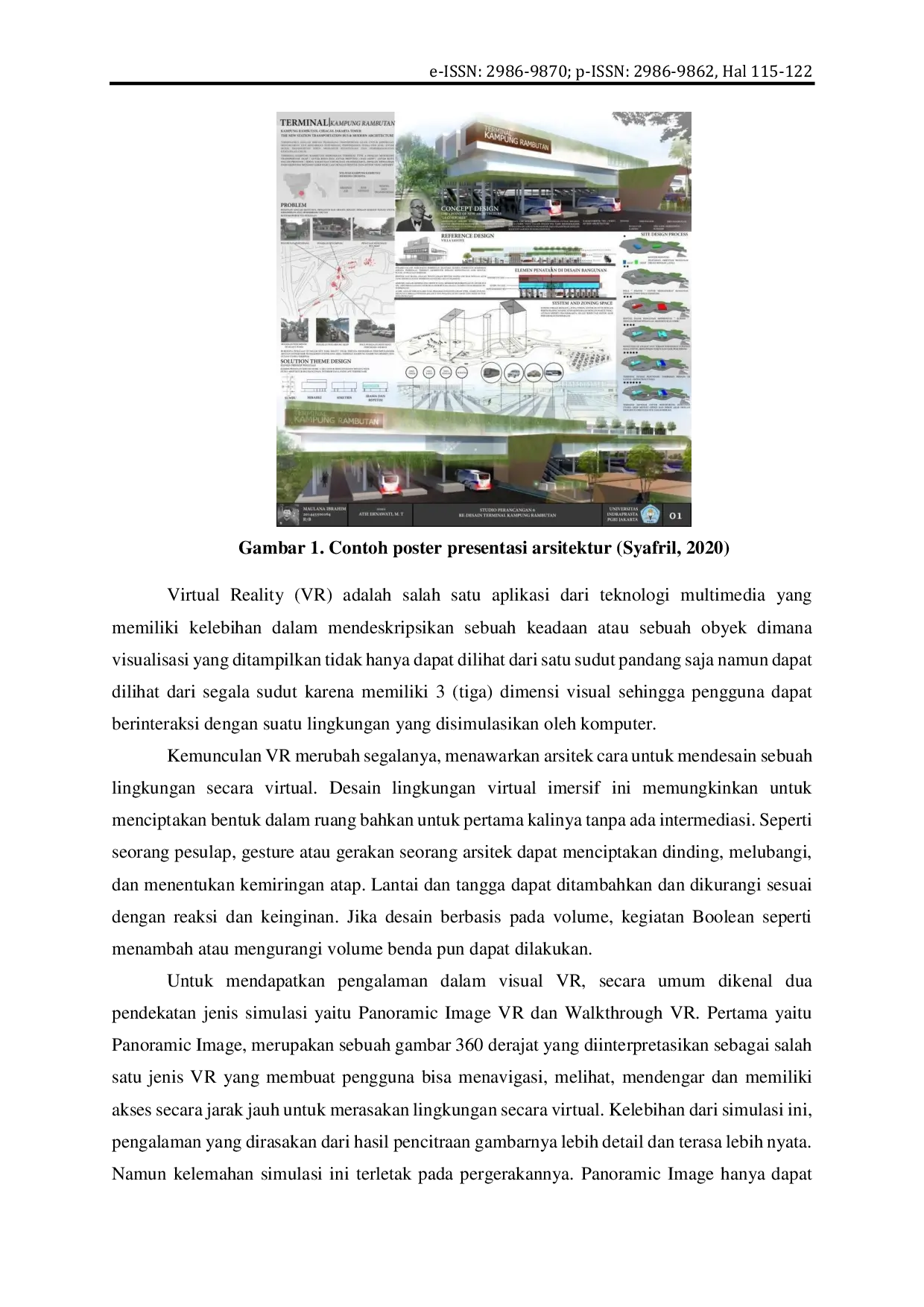 JURIS Perancangan Presentasi Produk Arsitektur Menggunakan Teknologi Virtual Reality