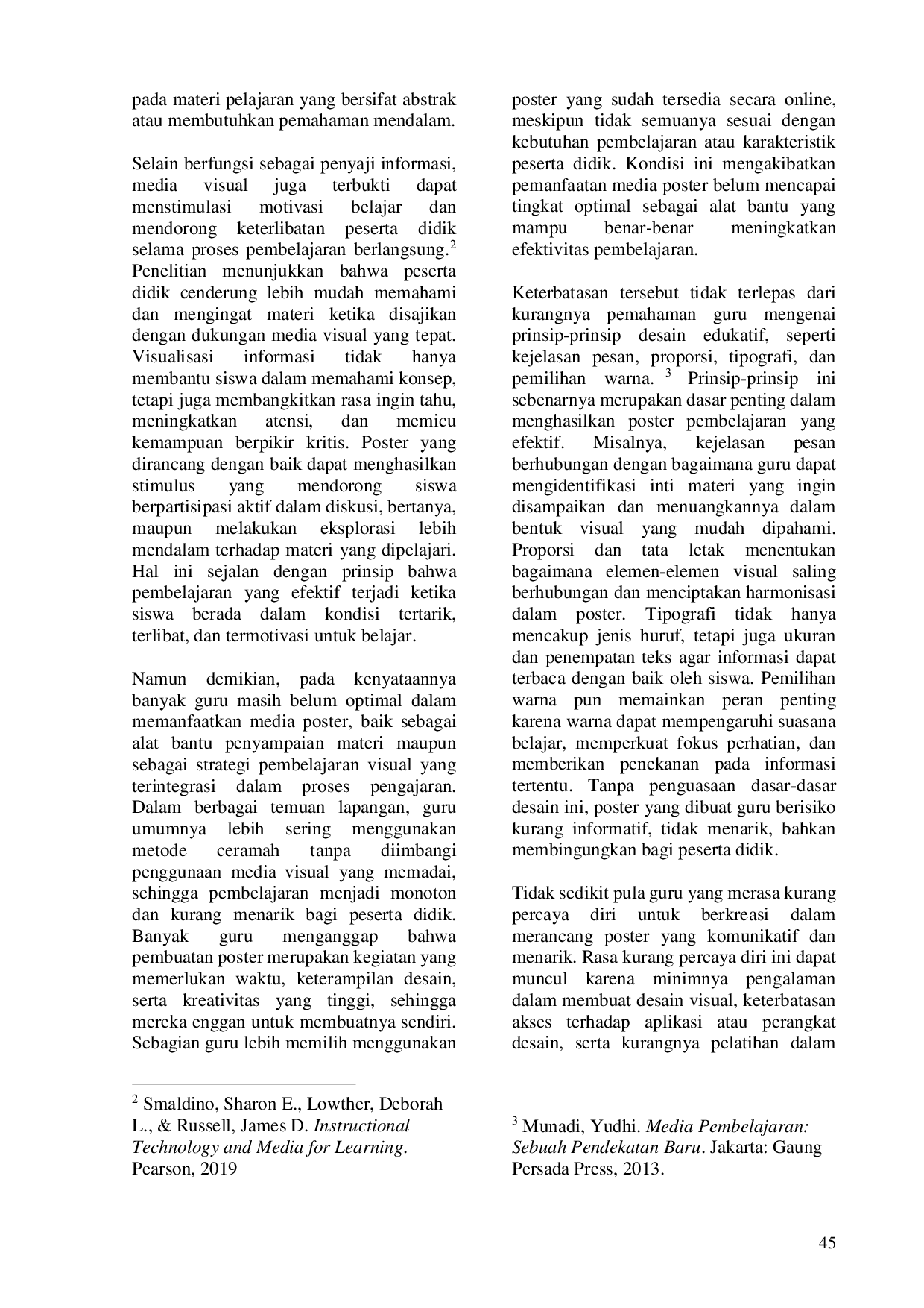 JURIS Pelatihan Penggunaan Media Poster di Smk Al Hikam Geger Madiun