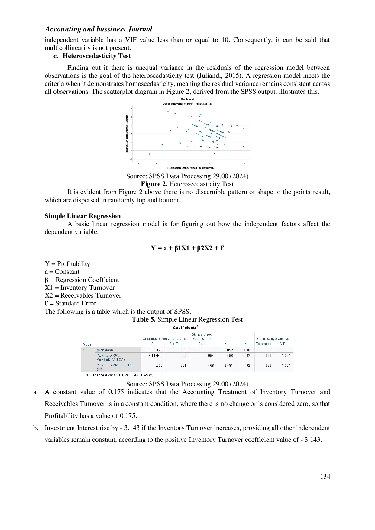 JURIS The Effect of Inventory Turnover and Receivables Turnover on Profitability in Coal Sub Sector Companies Listed on The Indonesia Stock Exchange BEI