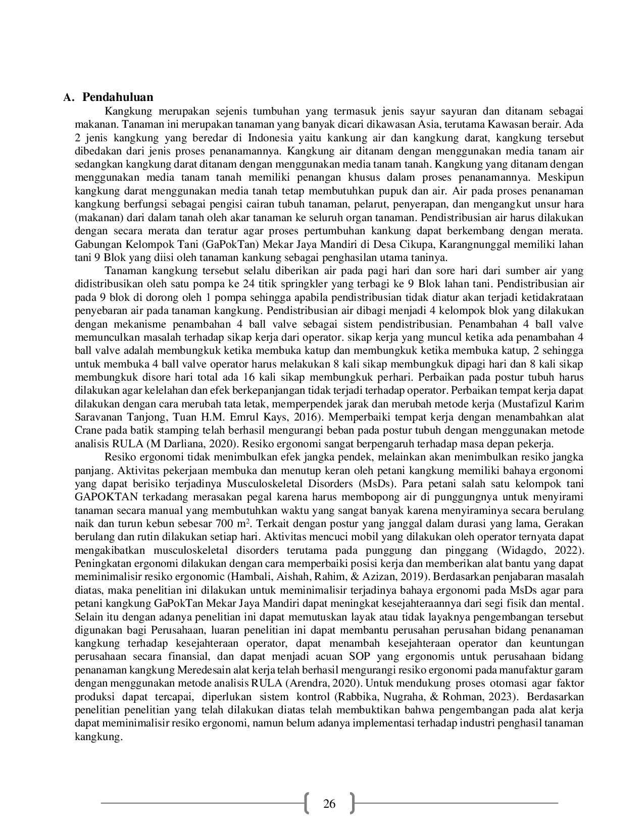 JURIS Implementasi Motor Operated Valve Untuk Penyiraman Tanaman Kangkung Di Lahan Gapoktan Mekar Jaya