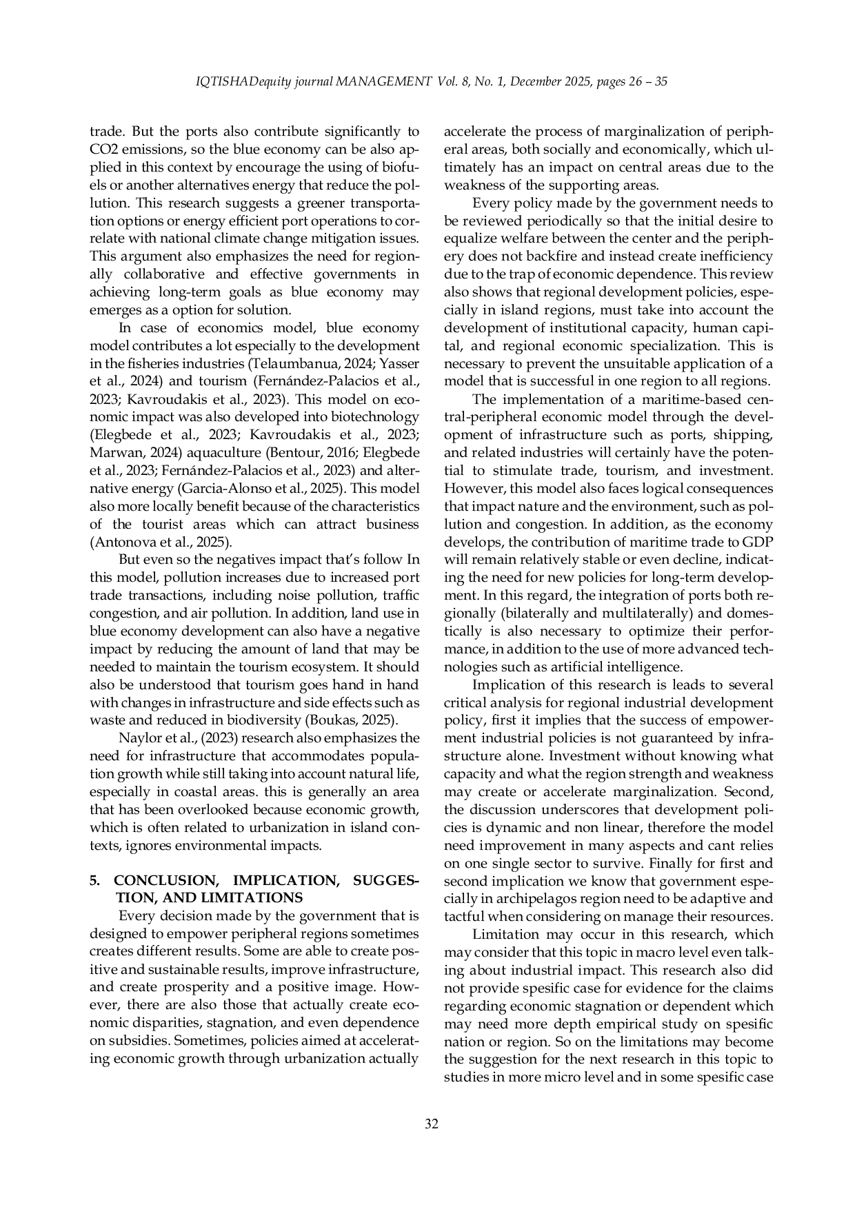 JURIS Constraints To Opportunities Rethinking Industrial And Economic Policy In Archipelagos A Comparative Analysis Using Friedmann s And Krugman s Models