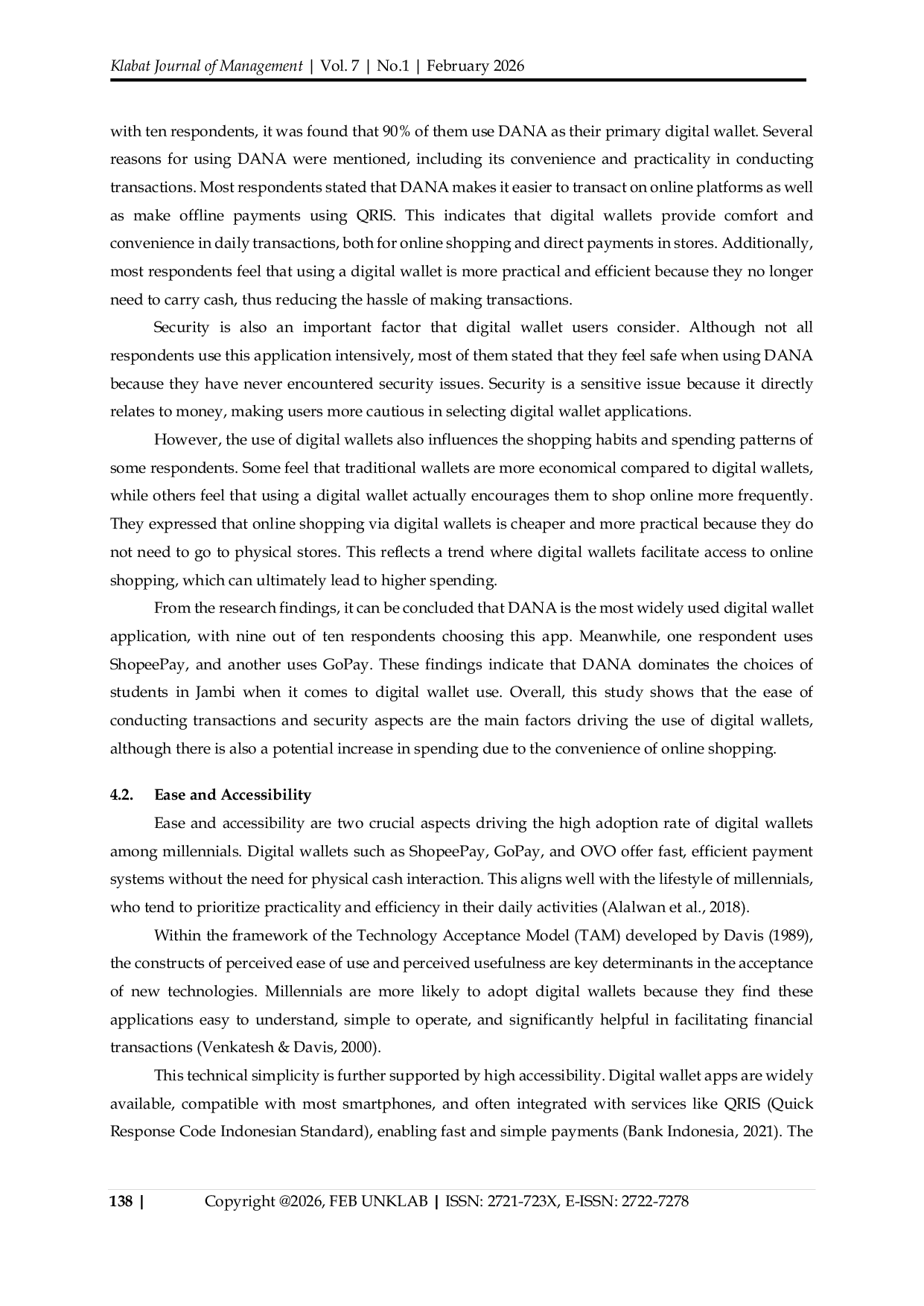 JURIS Millennials and Digital Wallets Addressing Consumer Behavior in the Technology Era