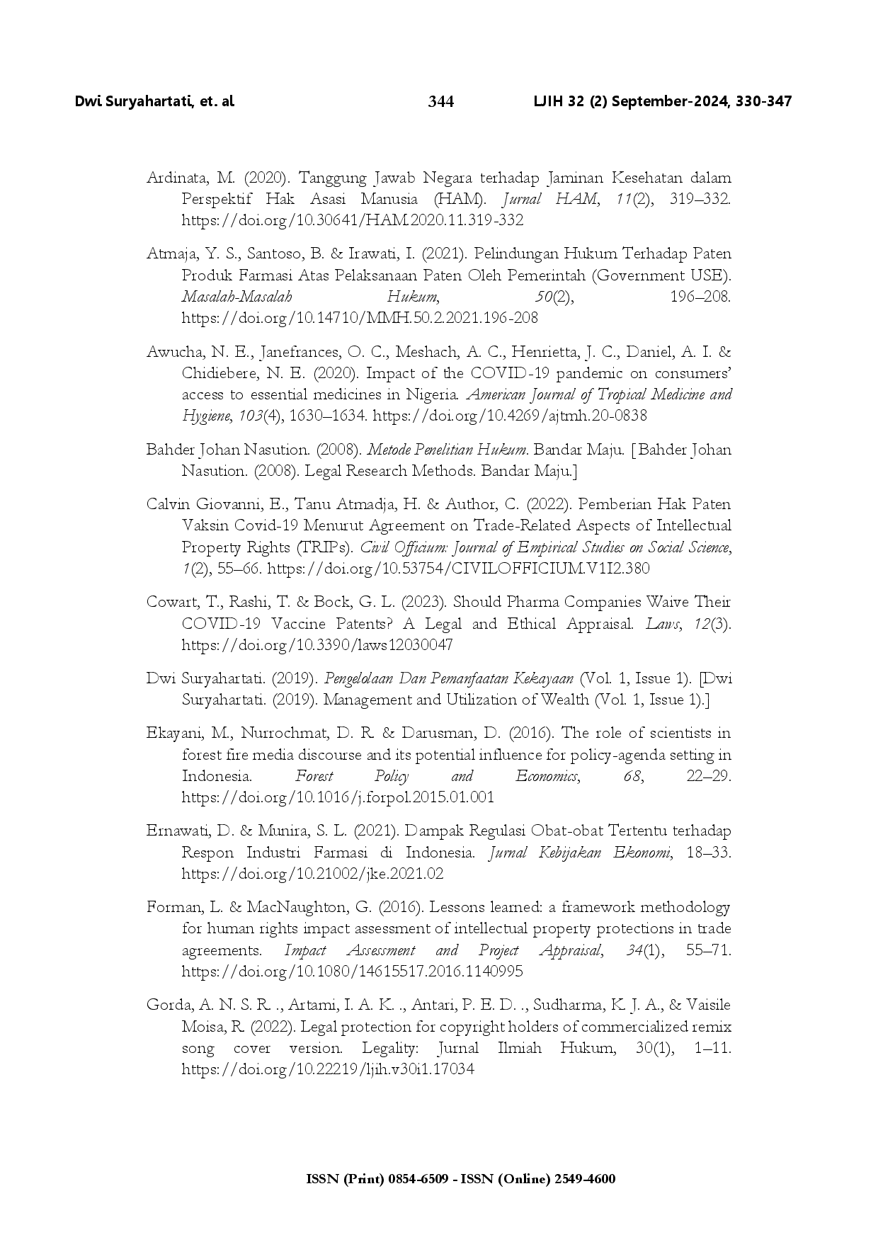 juris The patent rights of pharmaceutical products and death between economic balance and human rights