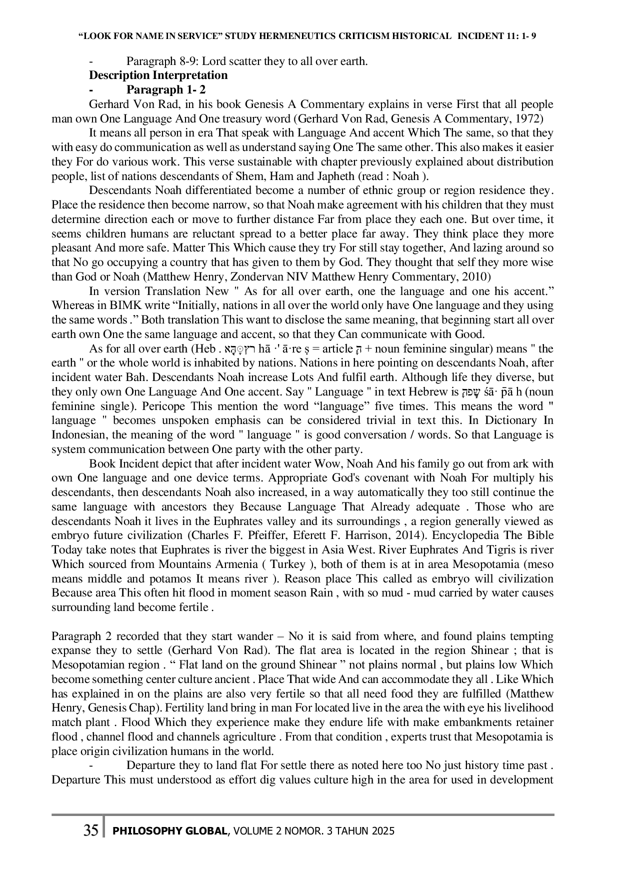 JURIS Look for Name in Service Study Hermeneutics Criticism Historical Incident 11 1 9