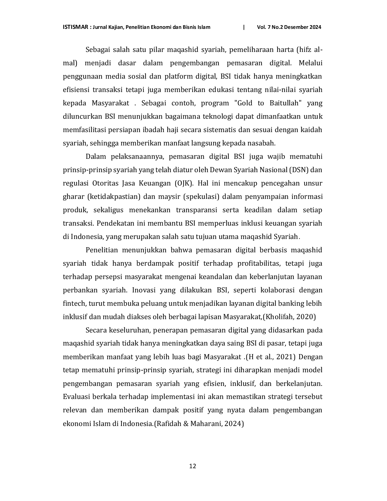 JURIS Strategi Pemasaran Berbasis Digital Syariah dalam Promosi Produk di Bank Syariah Indonesia BSI