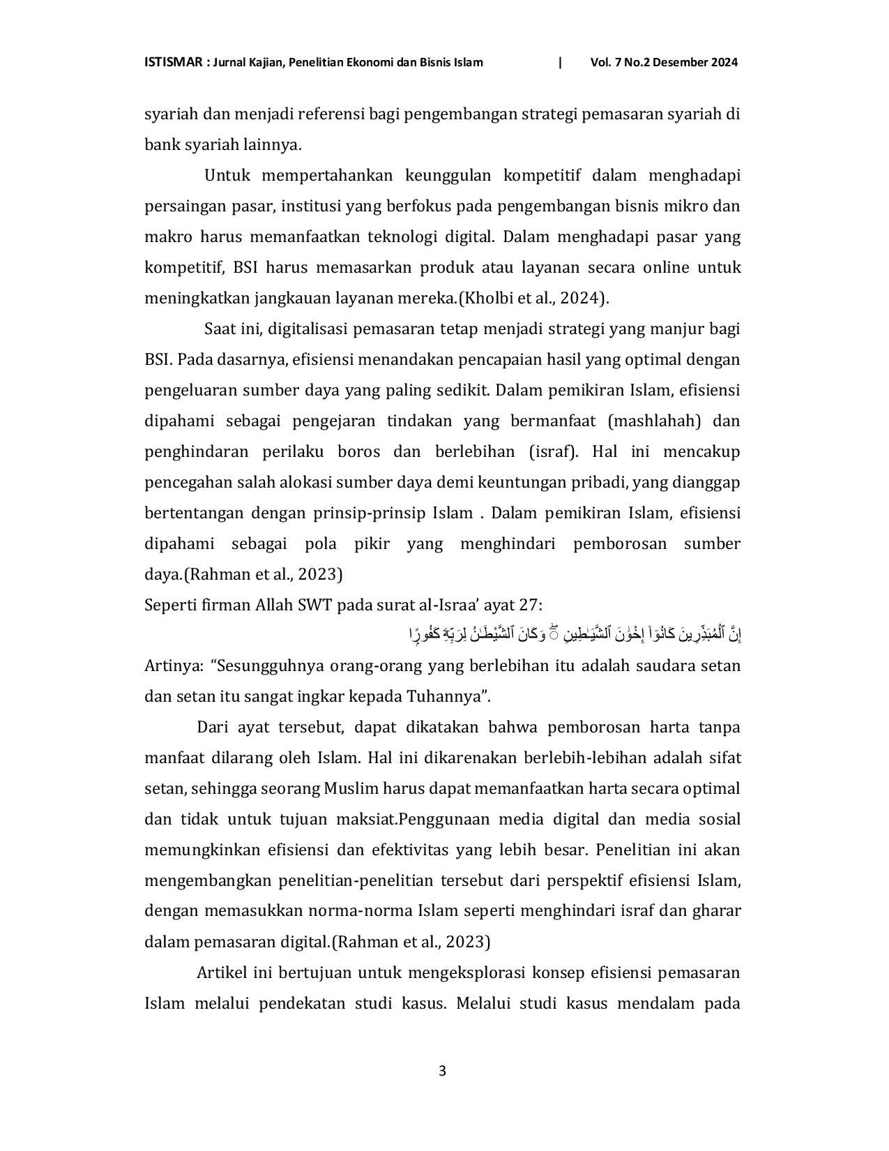 JURIS Strategi Pemasaran Berbasis Digital Syariah dalam Promosi Produk di Bank Syariah Indonesia BSI