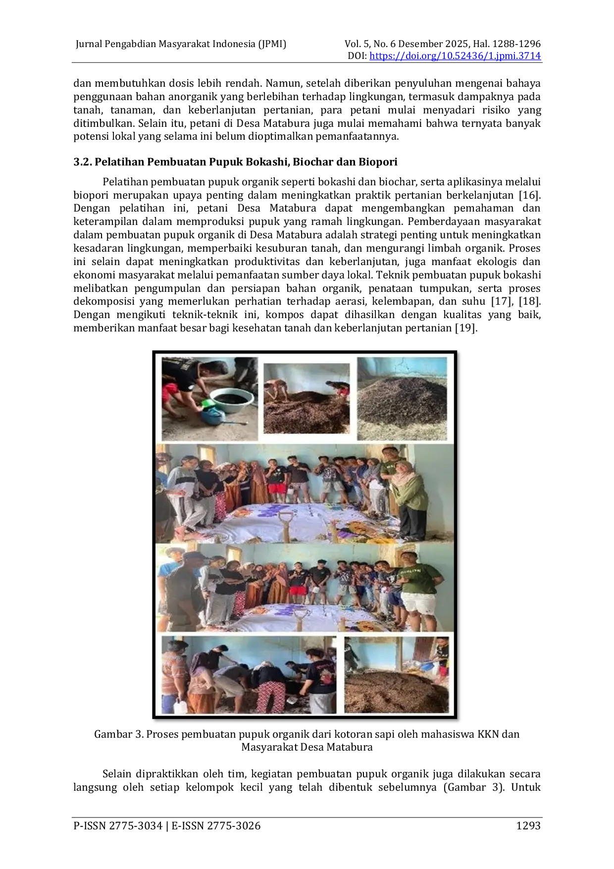 JURIS Penyuluhan Penerapan LEISA untuk Produktivitas Pertanian yang Berkelanjutan di Kecamatan Amonggedo Konawe Sulawesi Tenggara