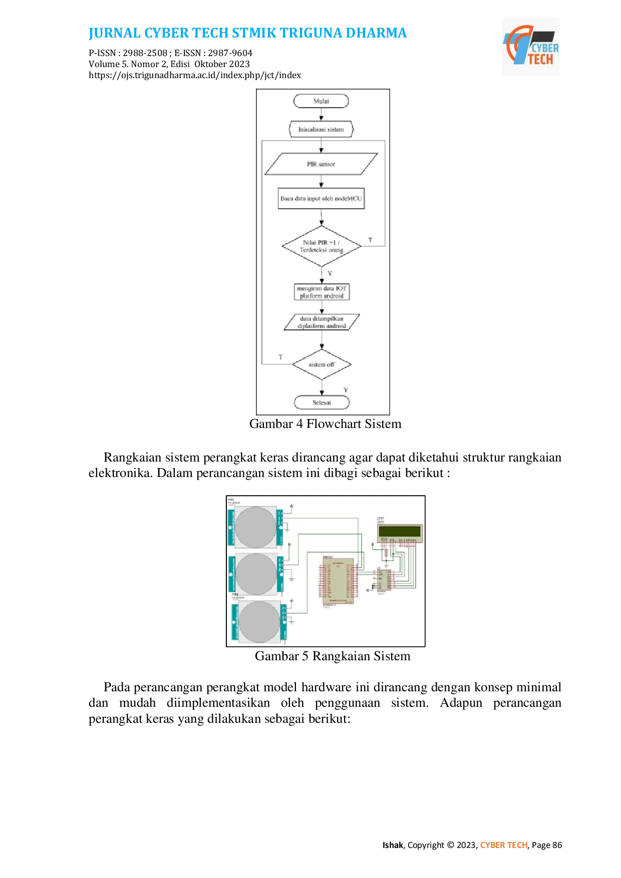 JURIS Implementasi Internet Of Things Iot Untuk Mendeteksi Keberadaan Karyawan Perusahaan Berbasis Nodemcu