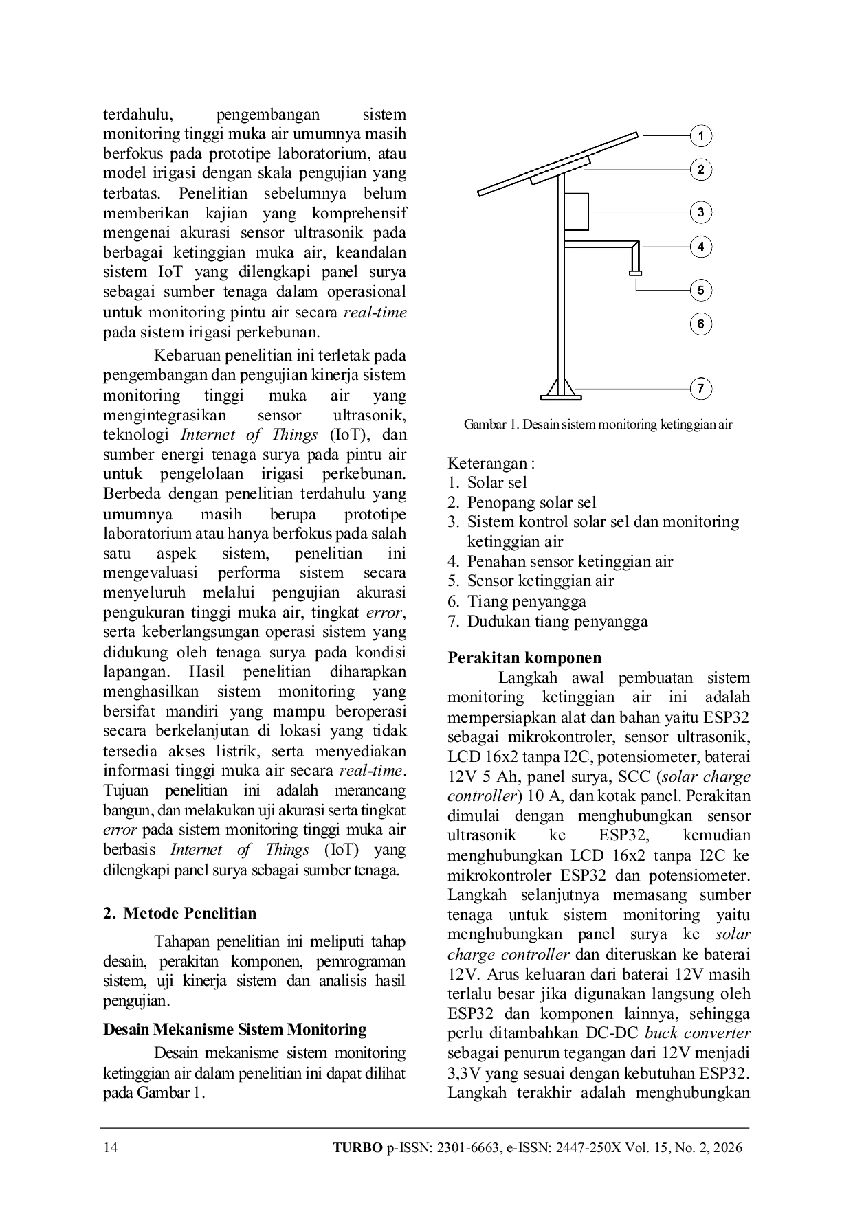 JURIS Performance Testing of the Water Level Monitoring System at Internet of Things Based Water Gates