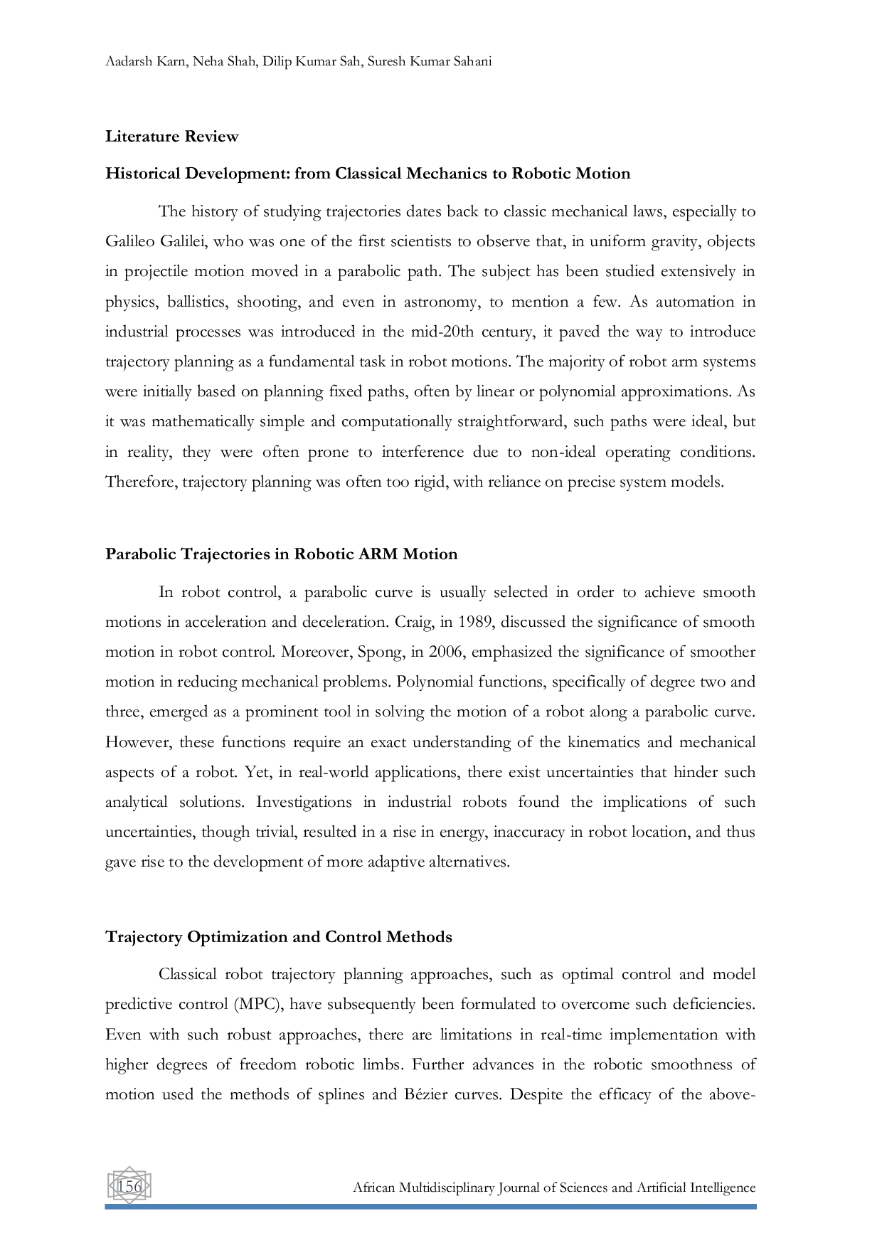 JURIS Model Free Reinforcement Learning for Parabolic Trajectory Optimization in Robotic Arms